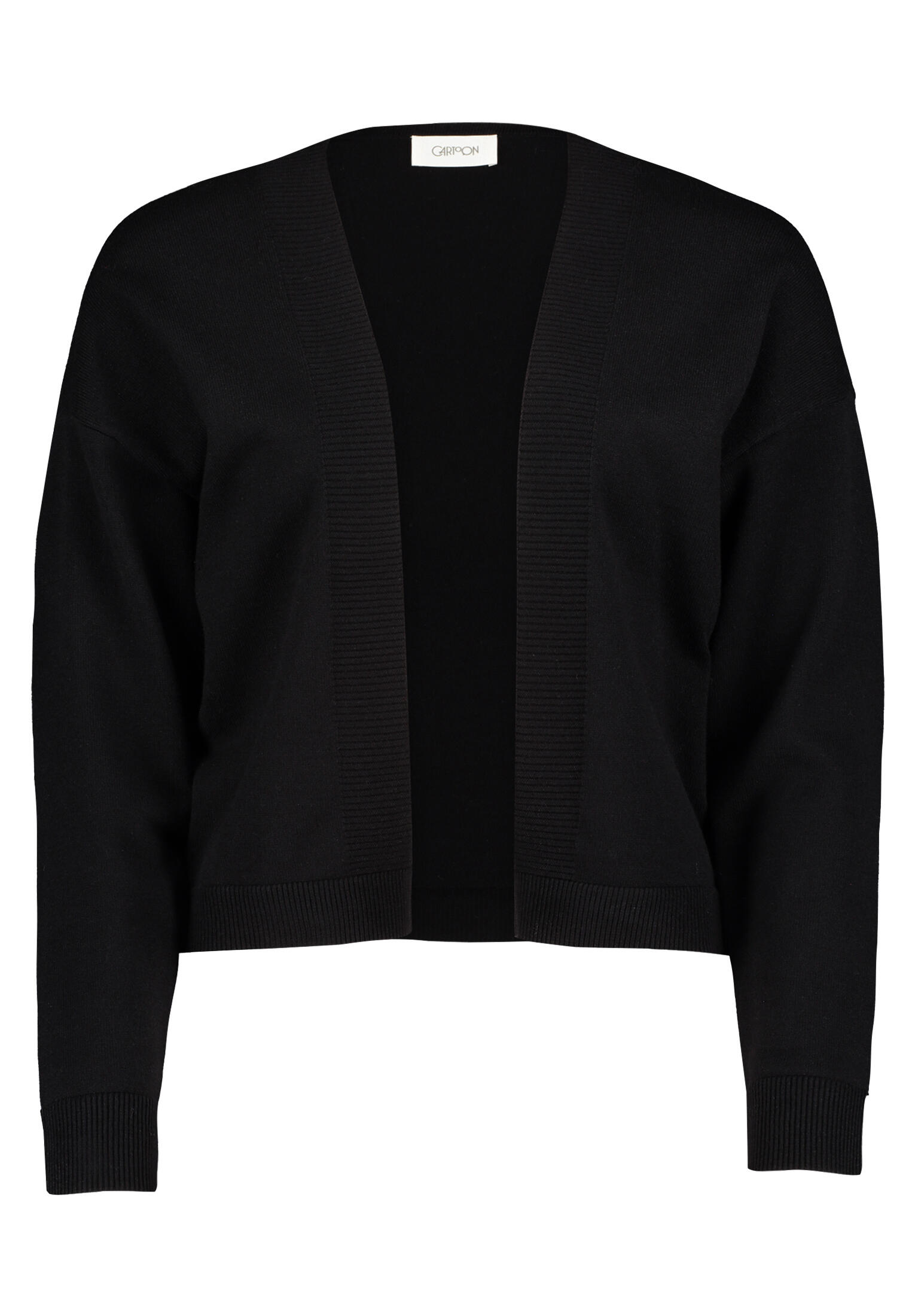 CARTOON - Basic-Strickjacke schwarz - Gr. - 44 von CARTOON