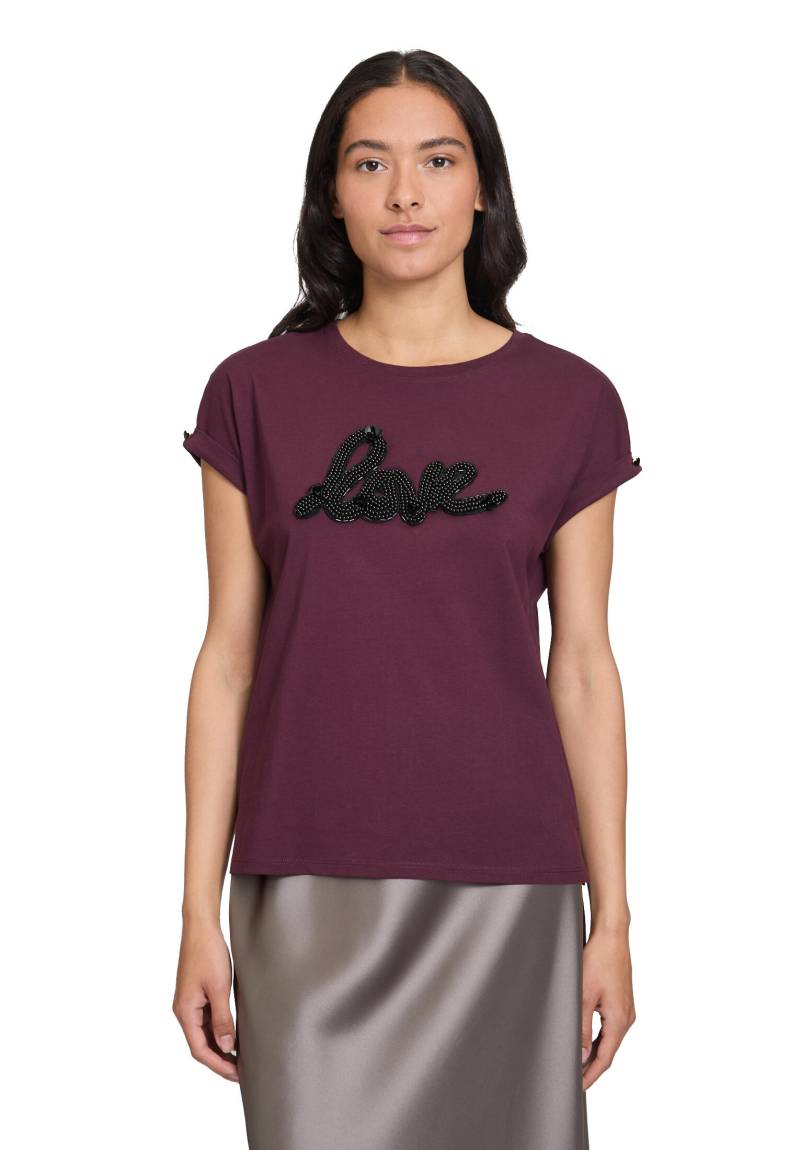 CARTOON - Baumwollshirt patch purple/black - Gr. - 36 von CARTOON