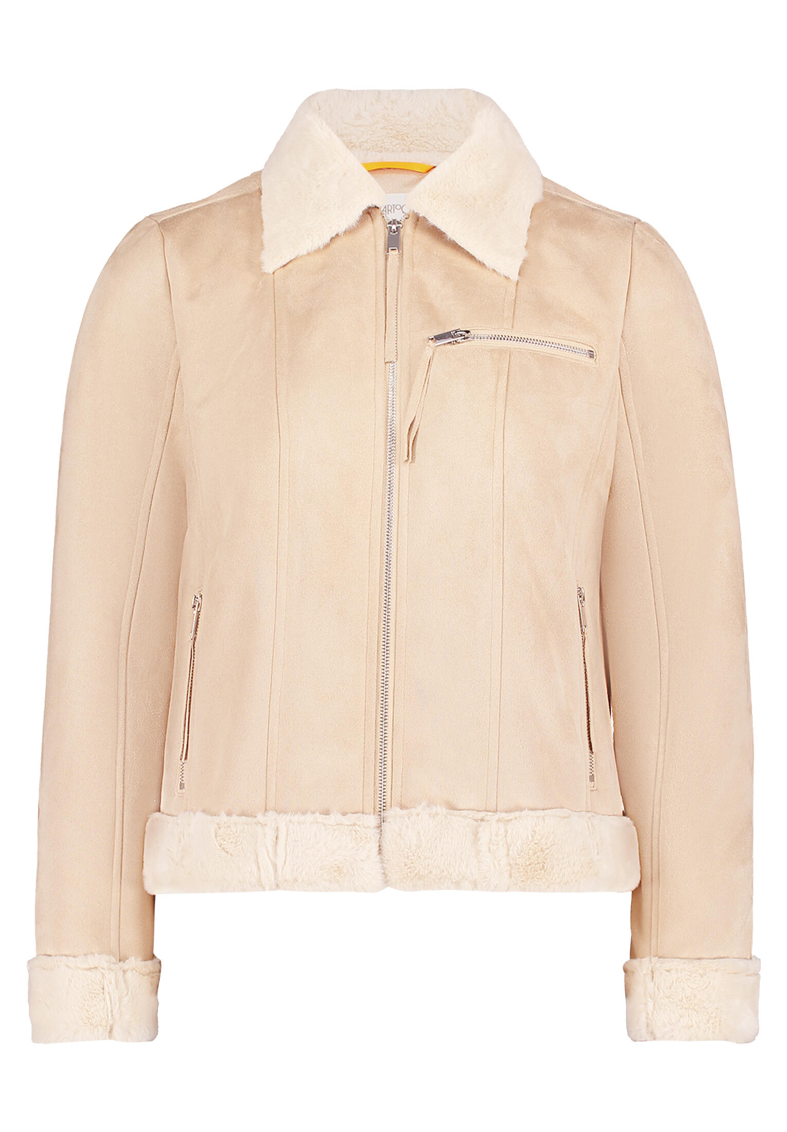 CARTOON - Bikerjacke beige - Gr. - 38 von CARTOON