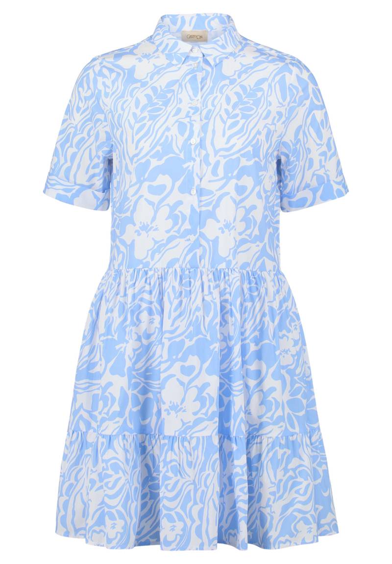 CARTOON - Blusenkleid weiß/blau - Gr. - 38 von CARTOON
