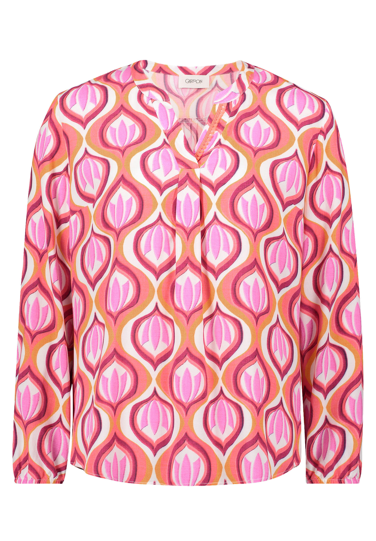 CARTOON - Blusenshirt orange/rosé - Gr. - 36 von CARTOON