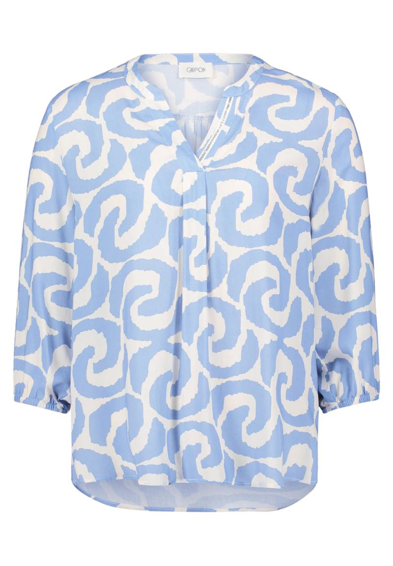 CARTOON - Blusenshirt weiß/blau - Gr. - 38 von CARTOON