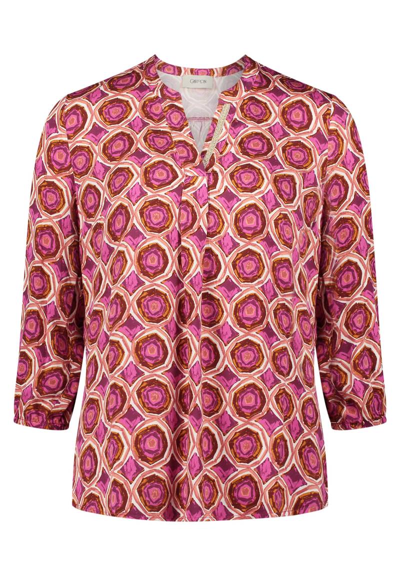 CARTOON - Blusenshirt weiß/violett - Gr. - 42 von CARTOON