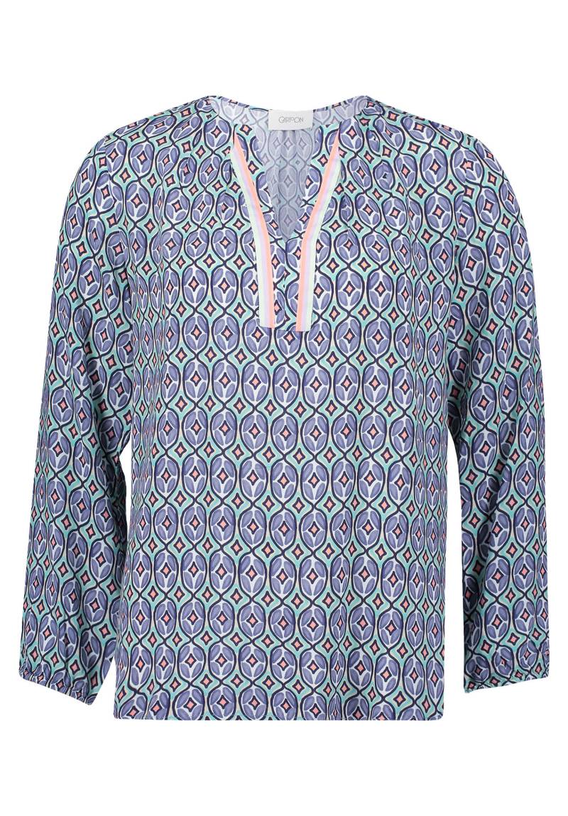 CARTOON - Casual-Bluse apricot/green - Gr. - 38 von CARTOON