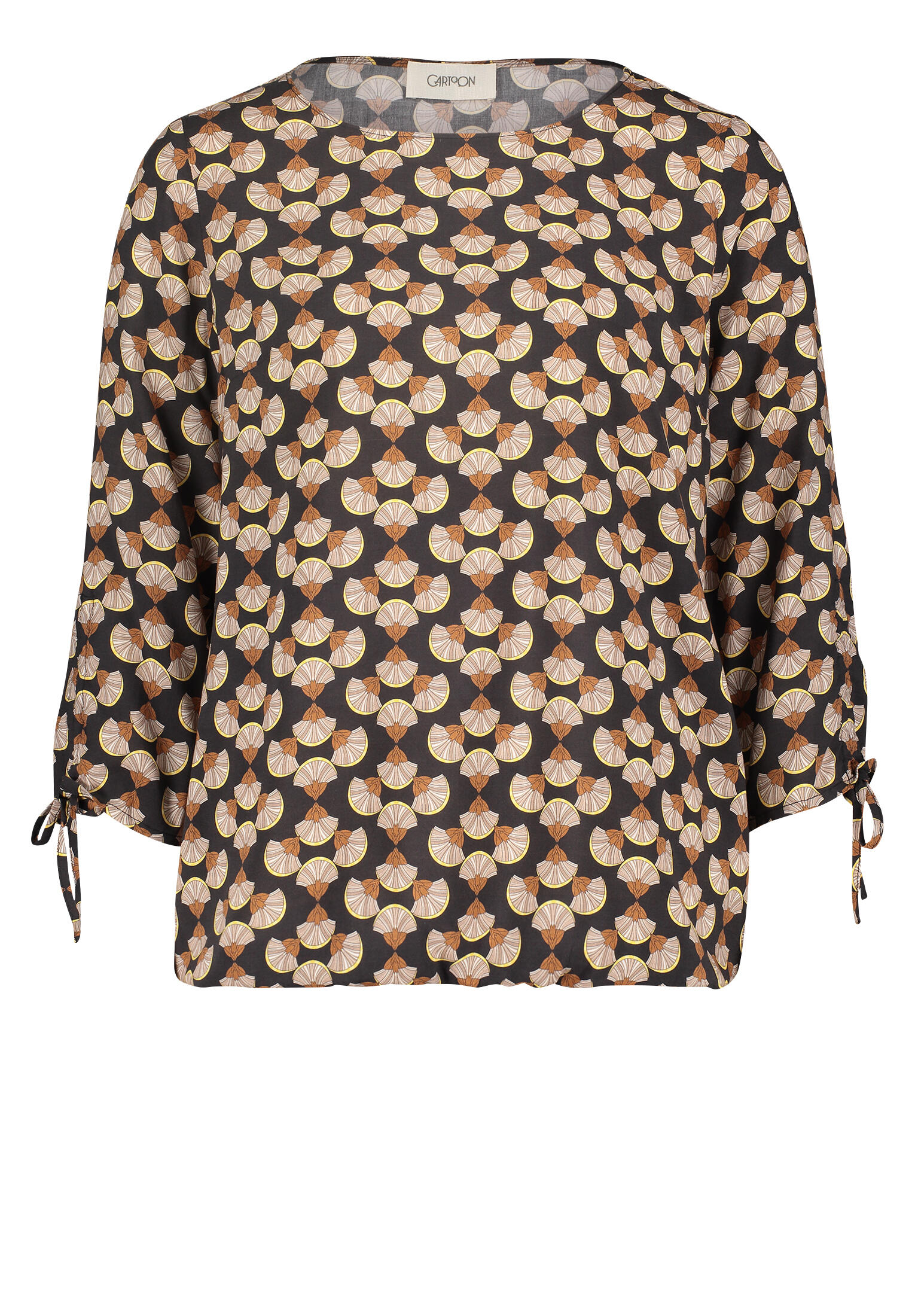 CARTOON - Casual-Bluse black/yellow - Gr. - 40 von CARTOON