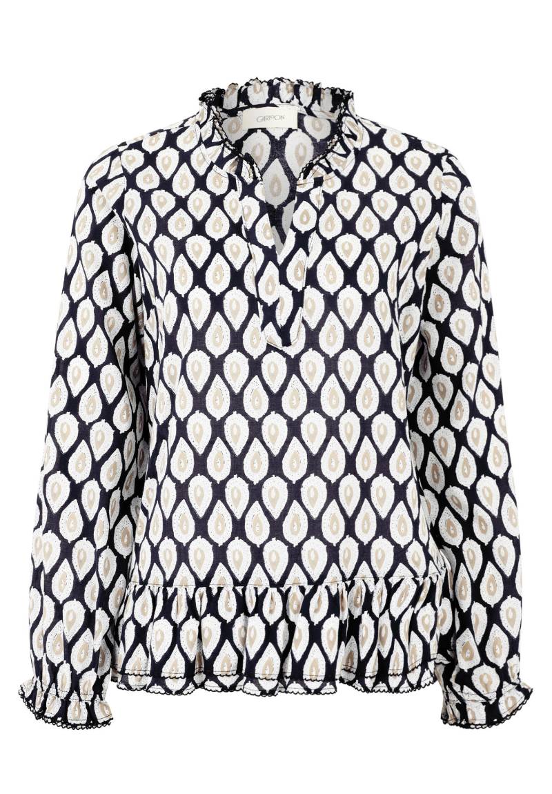 CARTOON - Casual-Bluse blau/beige - Gr. - 40 von CARTOON