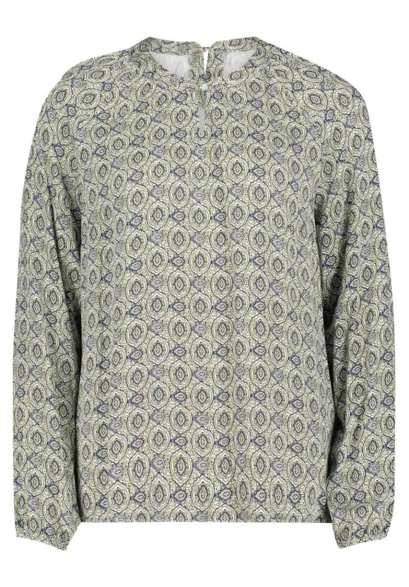 CARTOON - Casual-Bluse blau/grün/weiß - Gr. - 36 von CARTOON