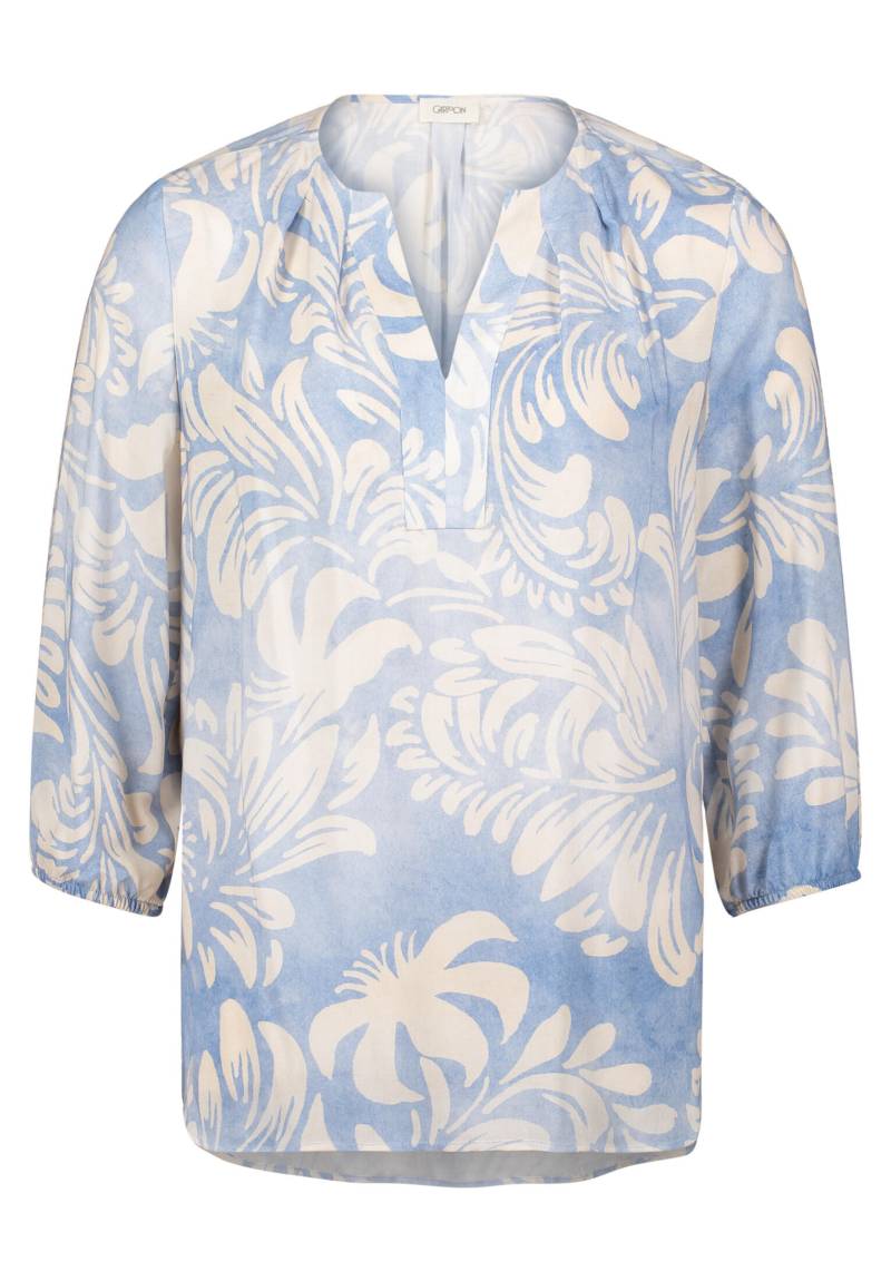 CARTOON - Casual-Bluse blau/weiß - Gr. - 38 von CARTOON