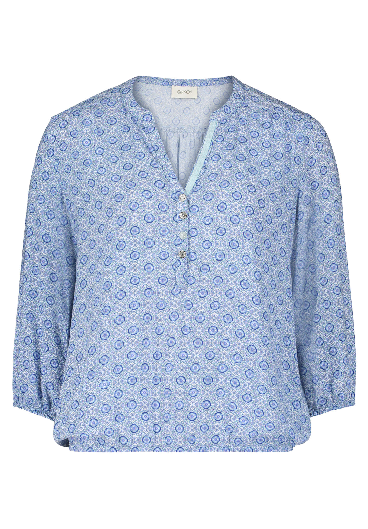 CARTOON - Casual-Bluse blau/weiß - Gr. - 42 von CARTOON