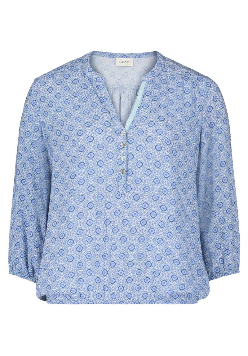 CARTOON - Casual-Bluse blau/weiß - Gr. - 42 von CARTOON