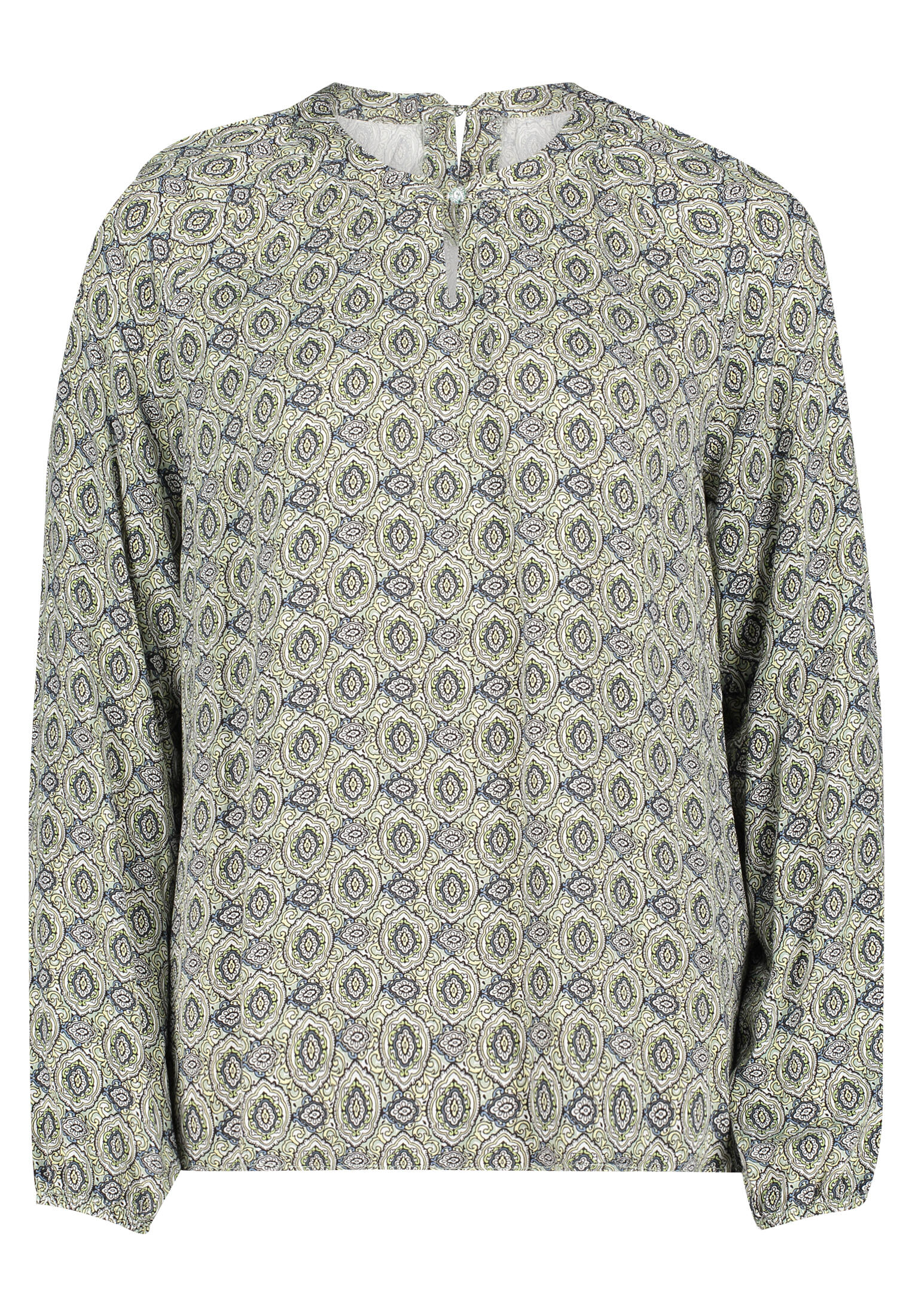 CARTOON - Casual-Bluse cream/green - Gr. - 38 von CARTOON