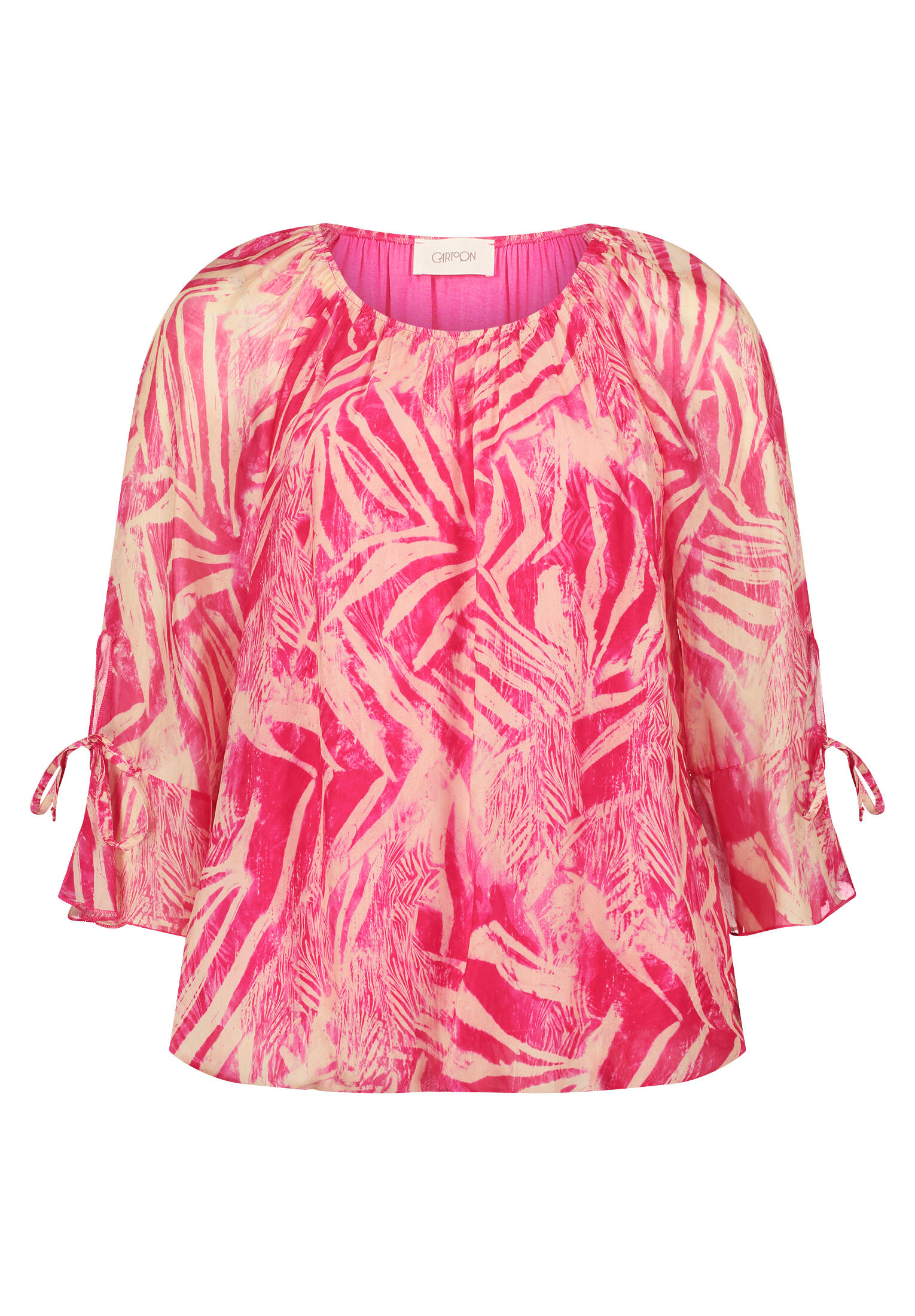 CARTOON - Casual-Bluse cream/pink - Gr. - 36 von CARTOON