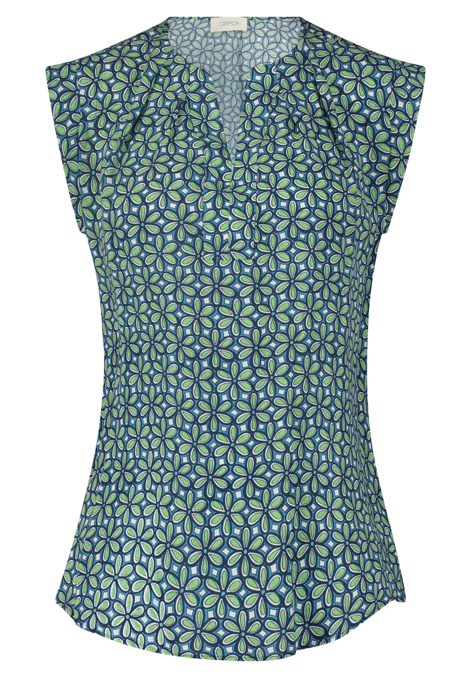 CARTOON - Casual-Bluse green/blue - Gr. - 38 von CARTOON