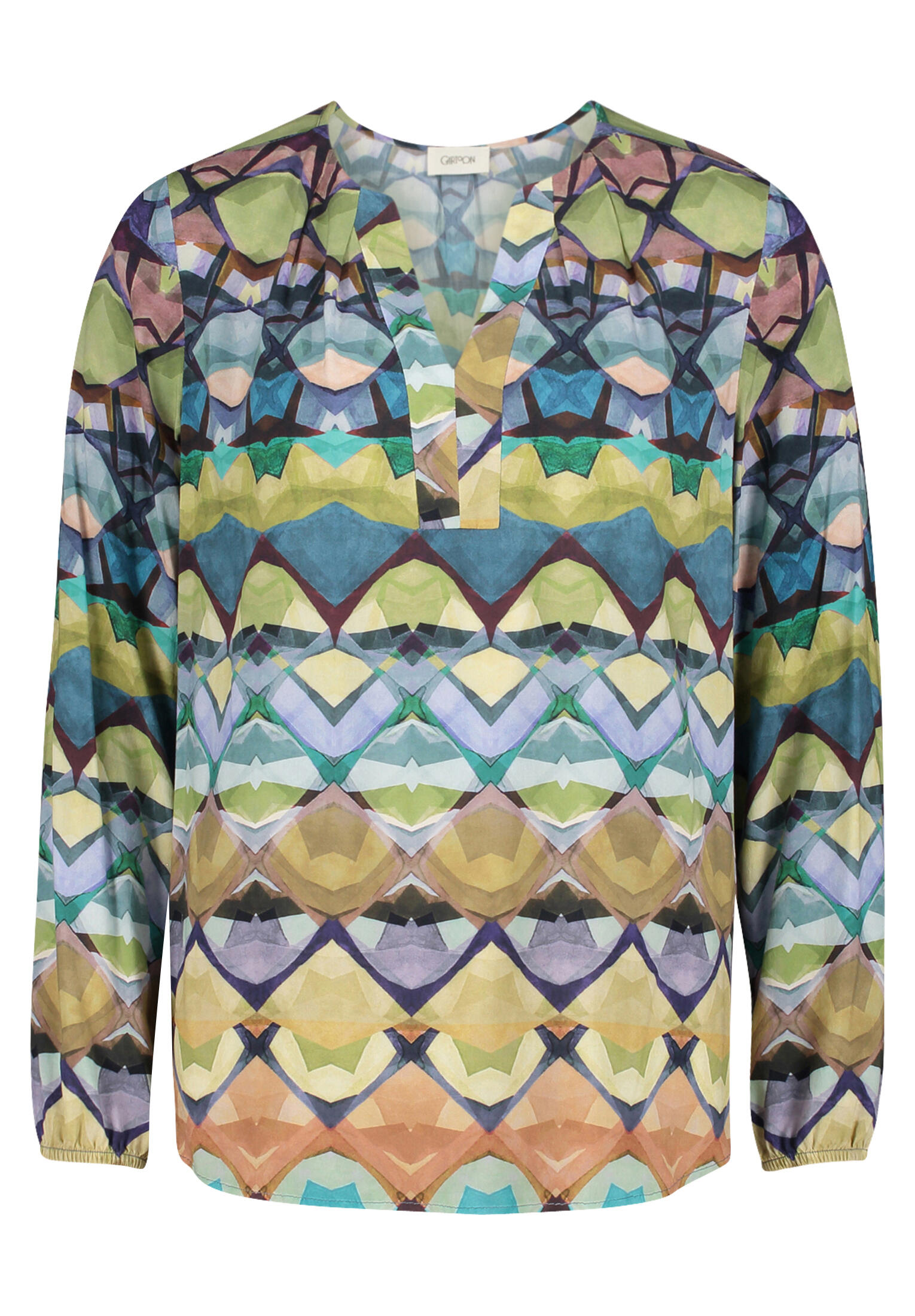 CARTOON - Casual-Bluse green/blue - Gr. - 40 von CARTOON