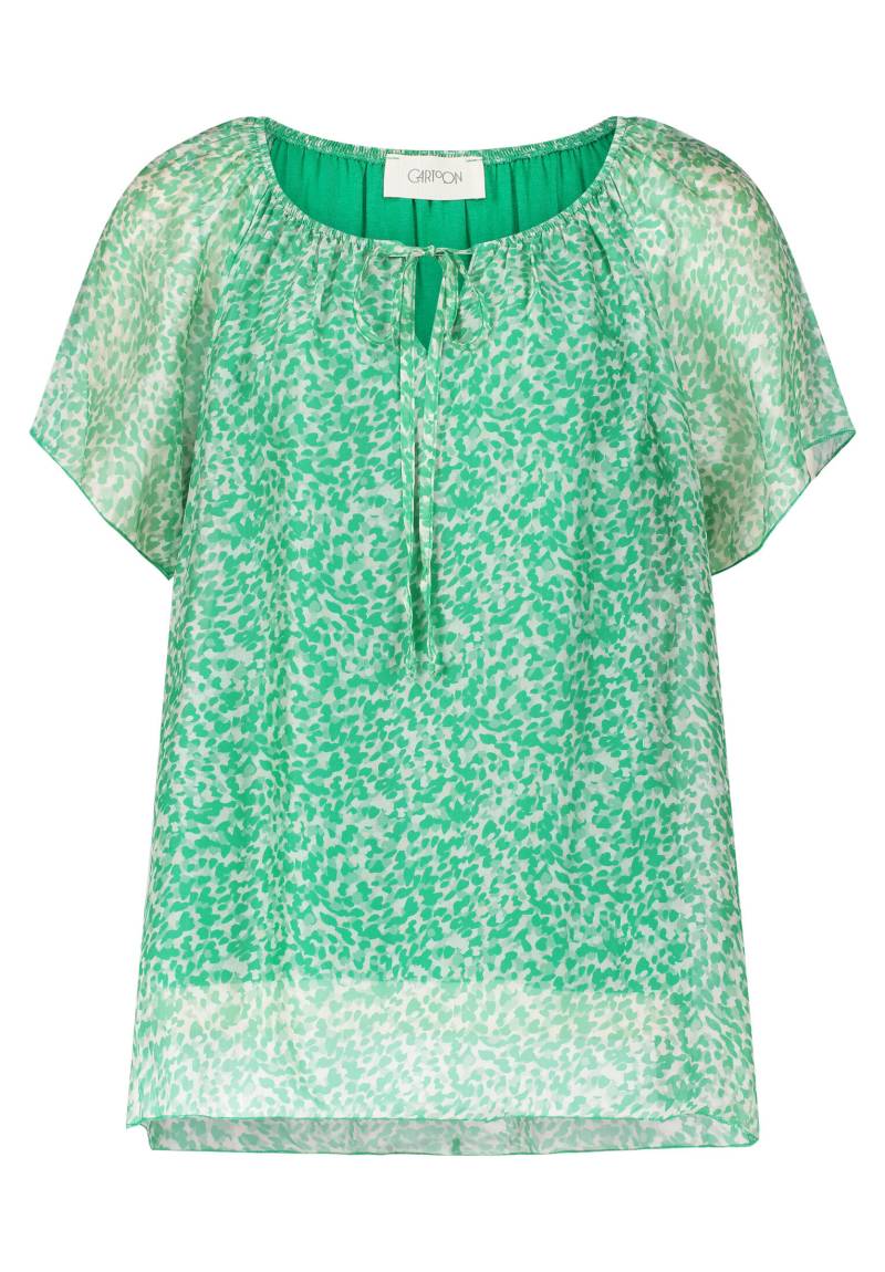 CARTOON - Casual-Bluse green/white - Gr. - 36 von CARTOON