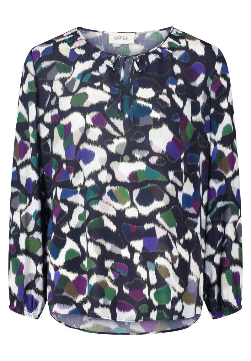 CARTOON - Casual-Bluse grün/schwarz - Gr. - 36 von CARTOON