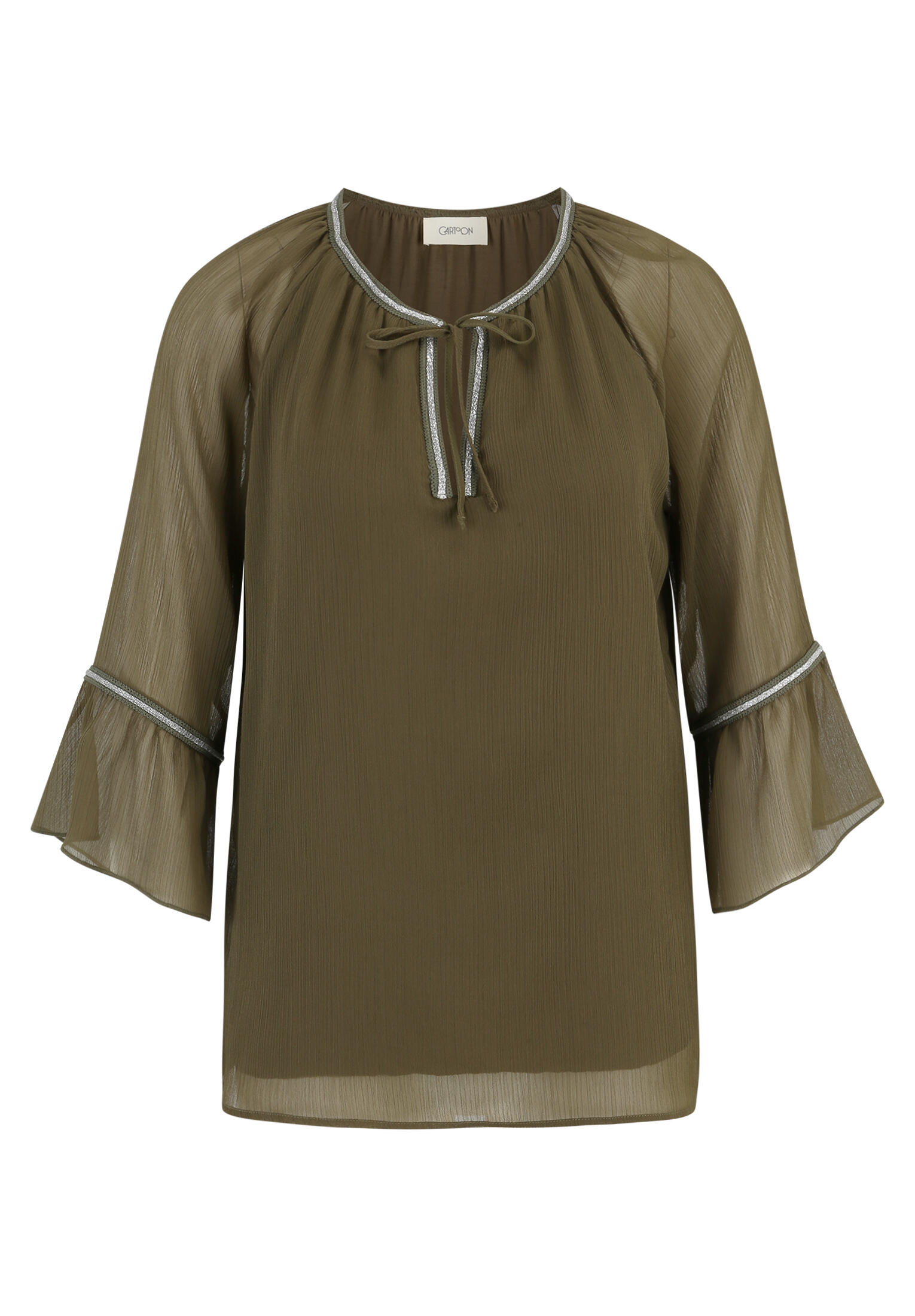 CARTOON - Casual-Bluse ivy green - Gr. - 40 von CARTOON