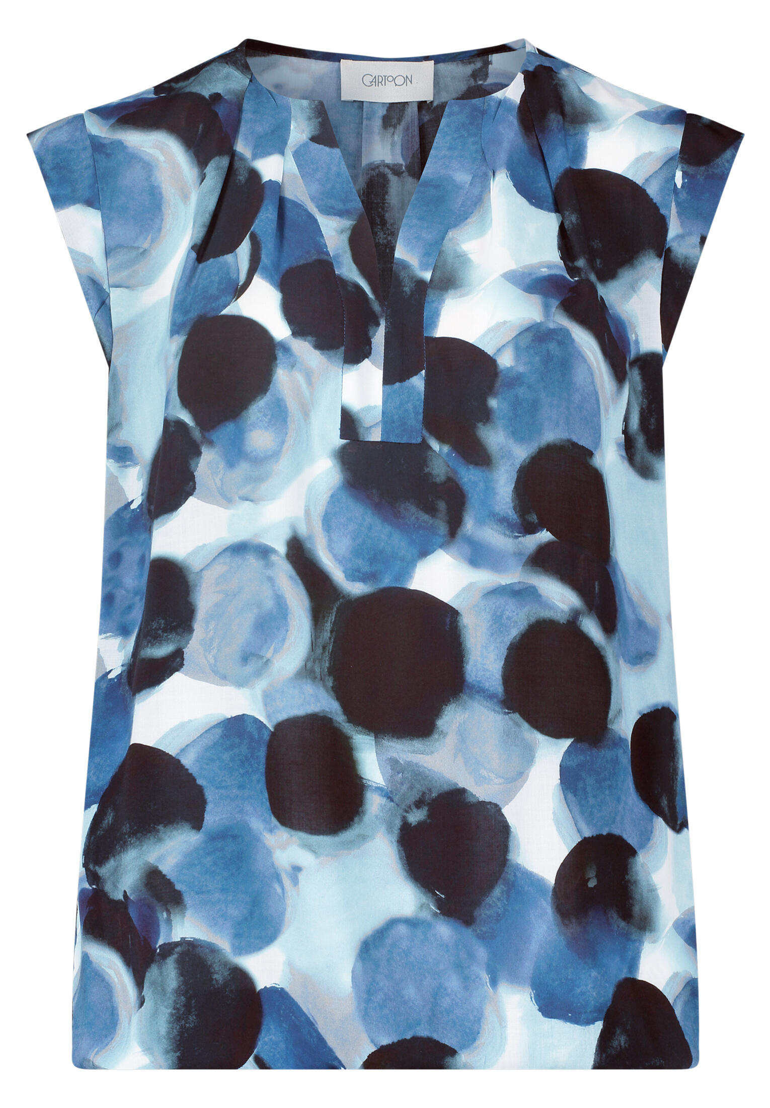 CARTOON - Casual-Bluse light blue-blue - Gr. - 36 von CARTOON