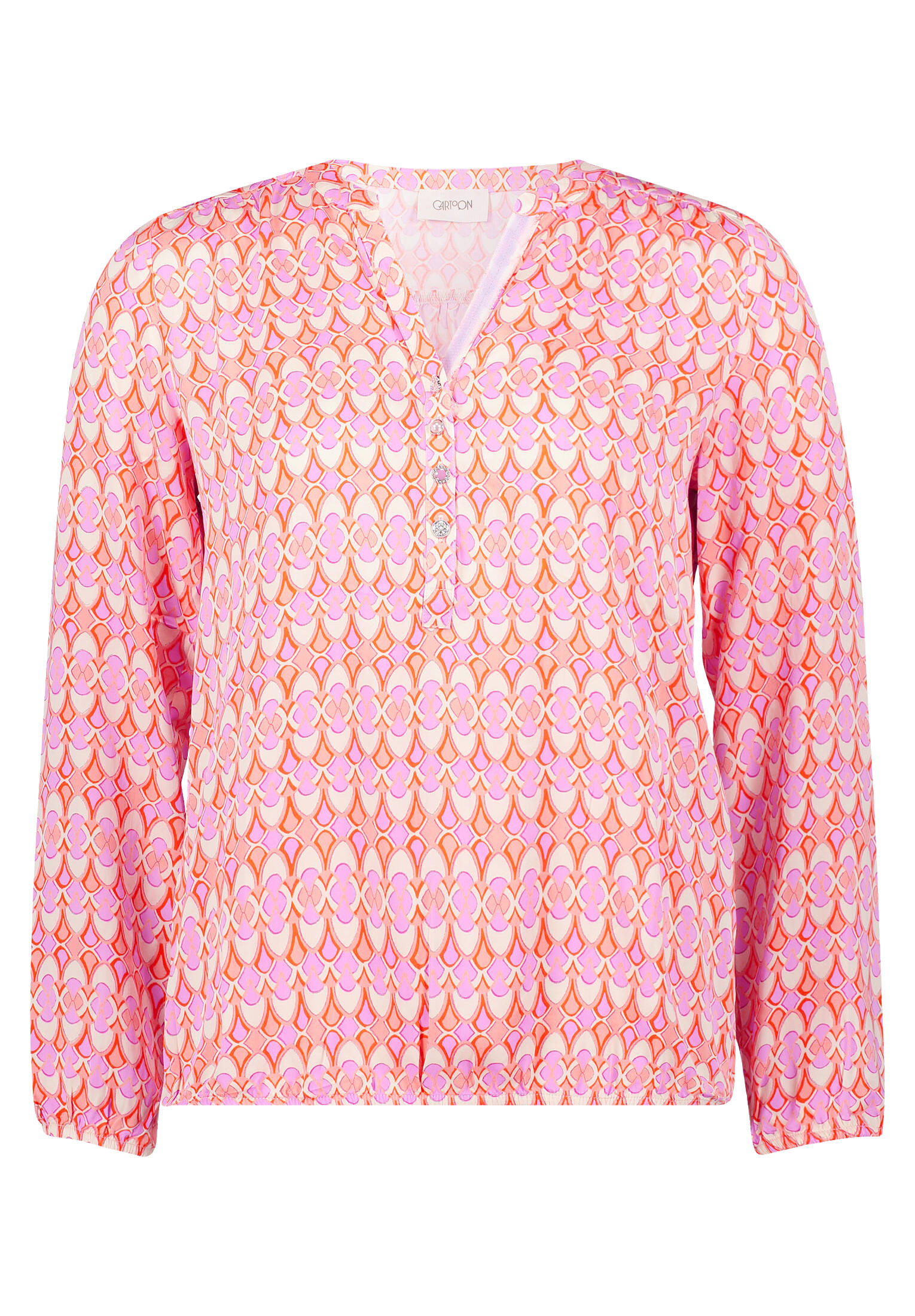 CARTOON - Casual-Bluse orange/rosé - Gr. - 40 von CARTOON