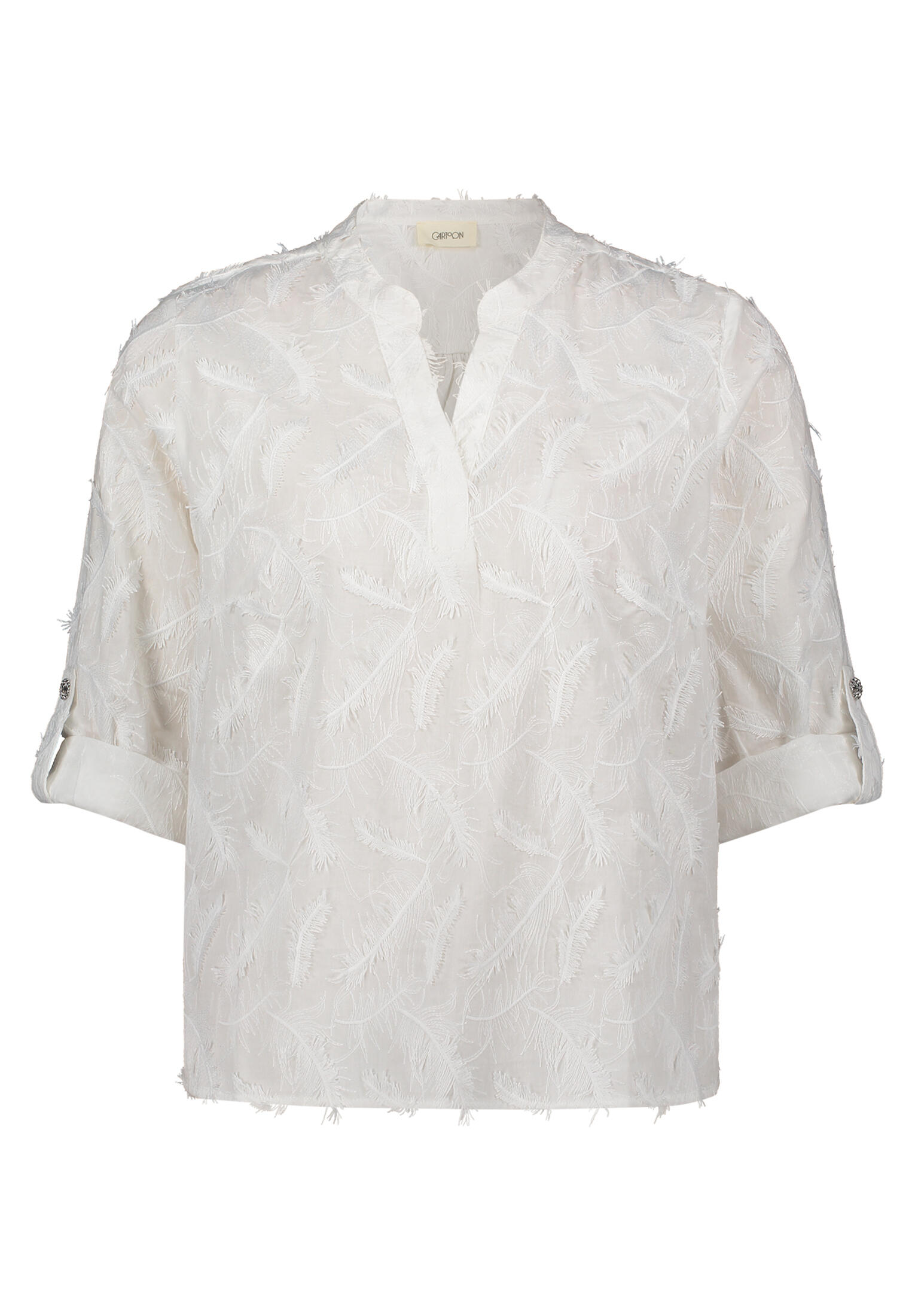 CARTOON - Casual-Bluse weiß - Gr. - 36 von CARTOON