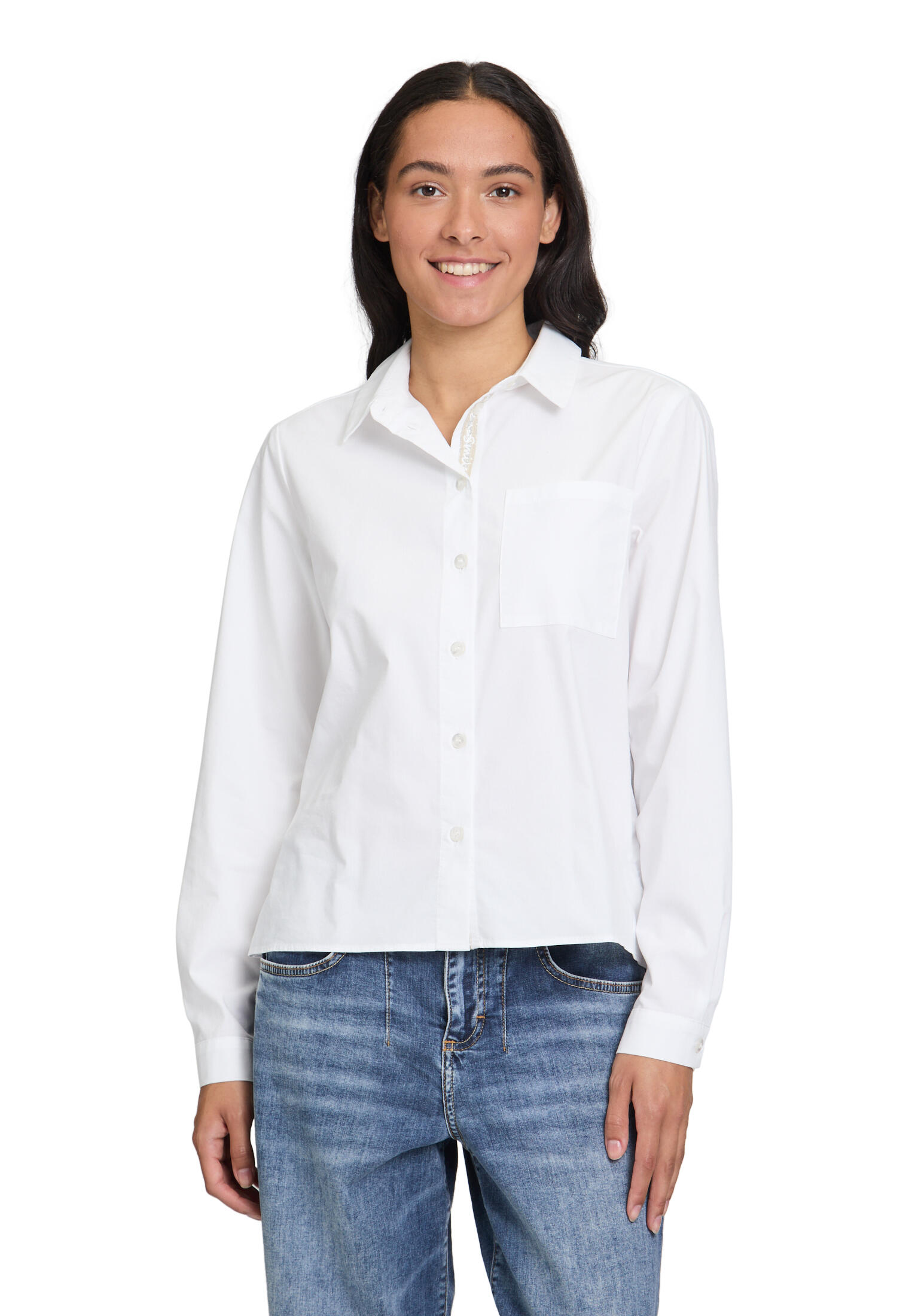 CARTOON - Casual-Bluse weiß - Gr. - 42 von CARTOON