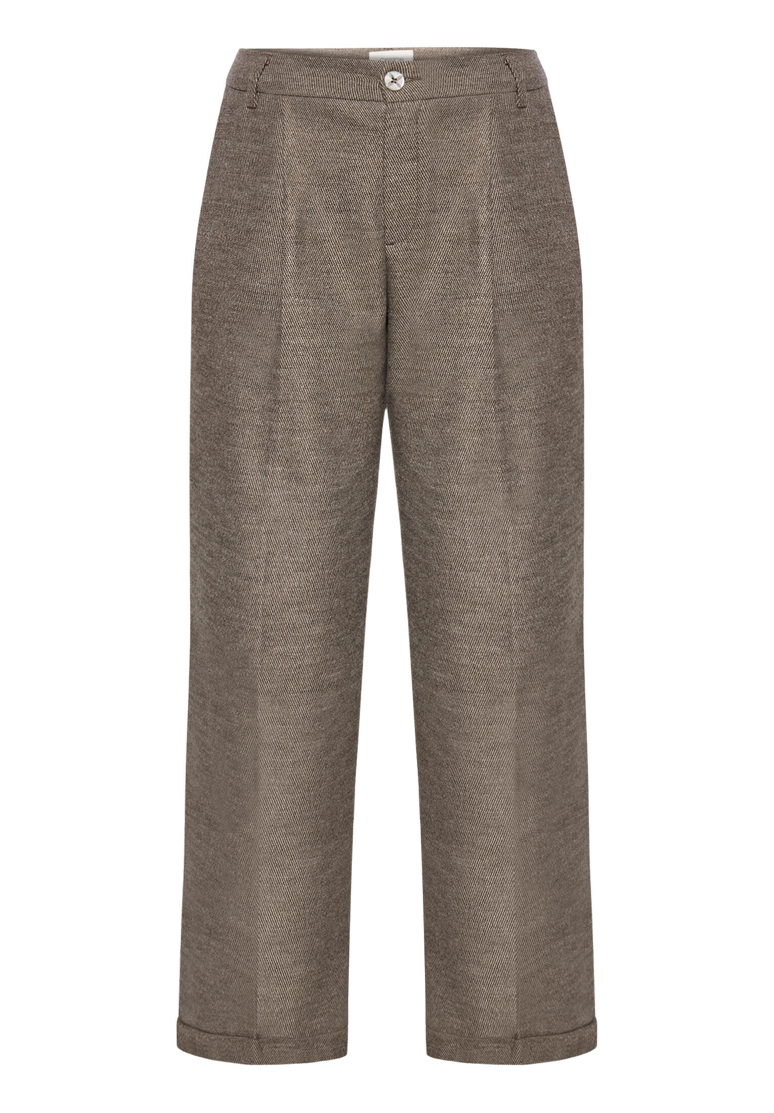 CARTOON - Casual-Hose schwarz/braun - Gr. - 38 von CARTOON