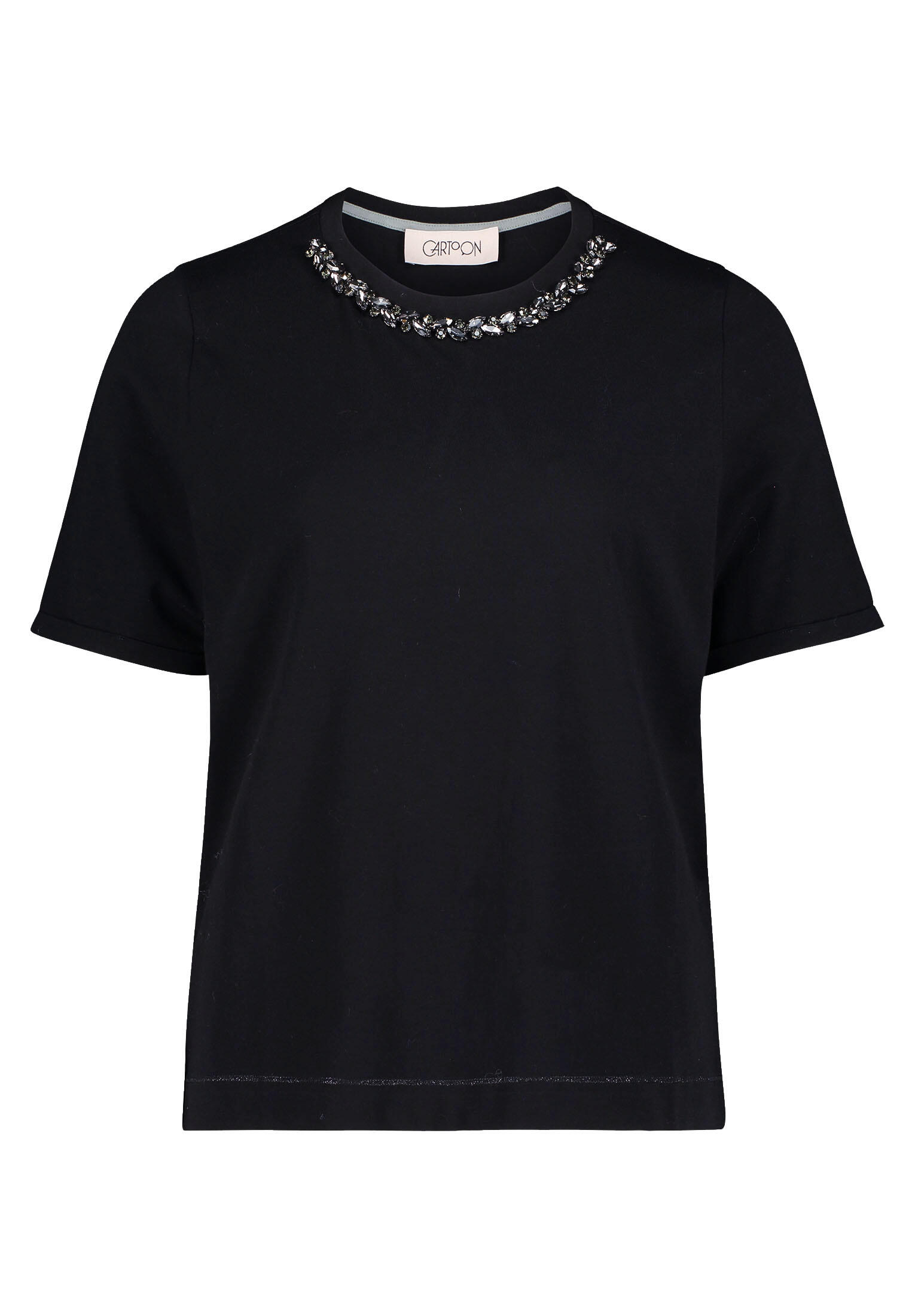 CARTOON - Casual-Shirt patch black/silver - Gr. - 40 von CARTOON