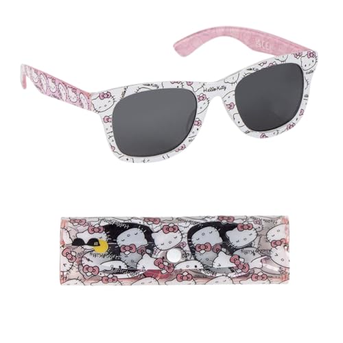 CARTOON Hello Kitty Kinder Sonnenbrille mit rechteckigen Gläsern mit UV400-Filter CARTOON Hello Kitty Kinder Sonnenbrille mit rechteckigen Gläsern mit UV400-Filter von CARTOON
