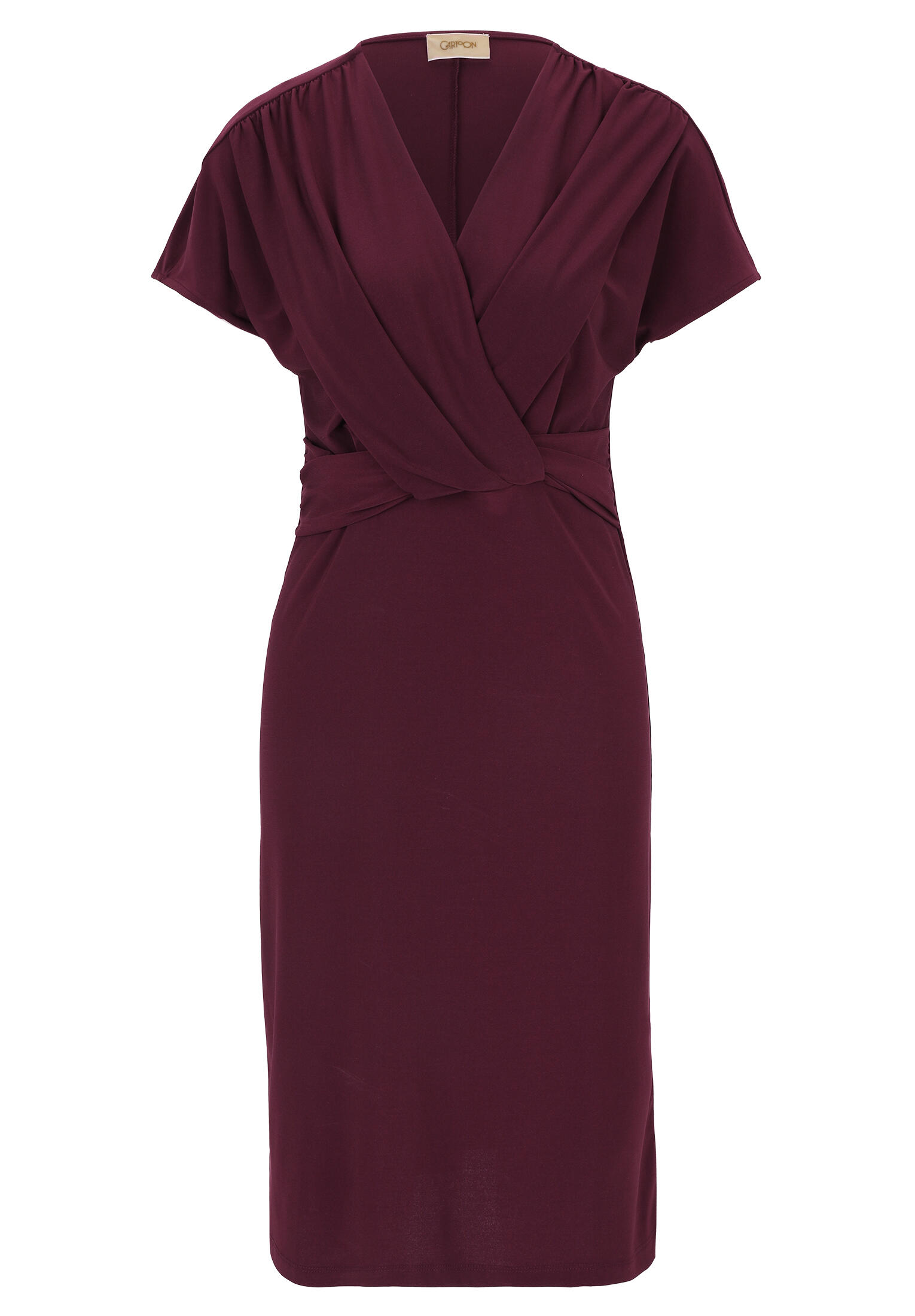 CARTOON - Jerseykleid dark aubergine - Gr. - 38 von CARTOON