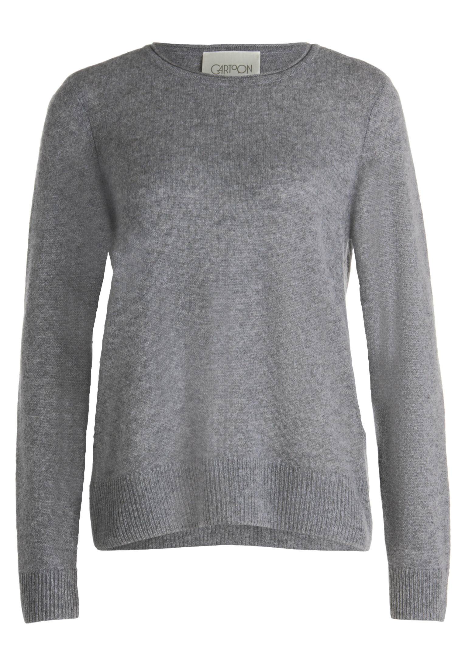 CARTOON - Kaschmir-Pullover grey melange - Gr. - 42 von CARTOON
