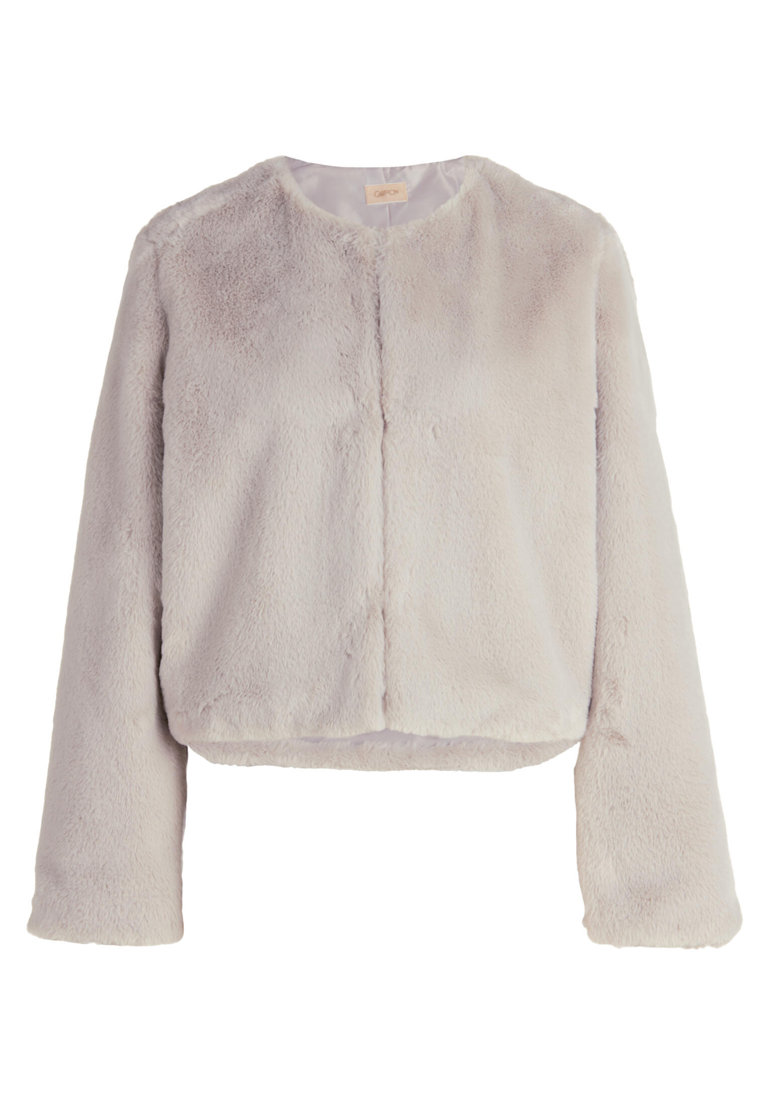 CARTOON - Kunstfell-Jacke hellgrau - Gr. - 36 von CARTOON