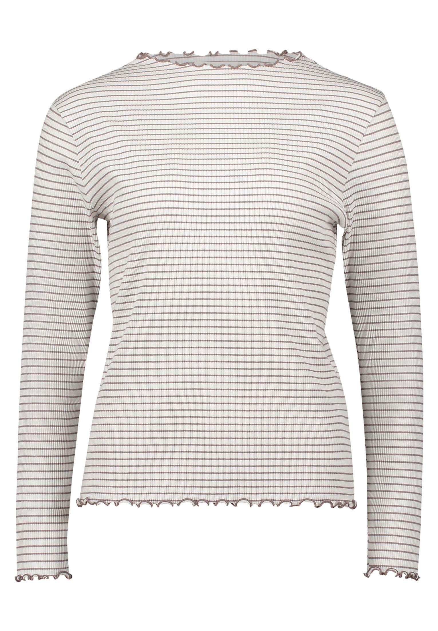 CARTOON - Langarm-Shirt weiß/taupe - Gr. - 42 von CARTOON