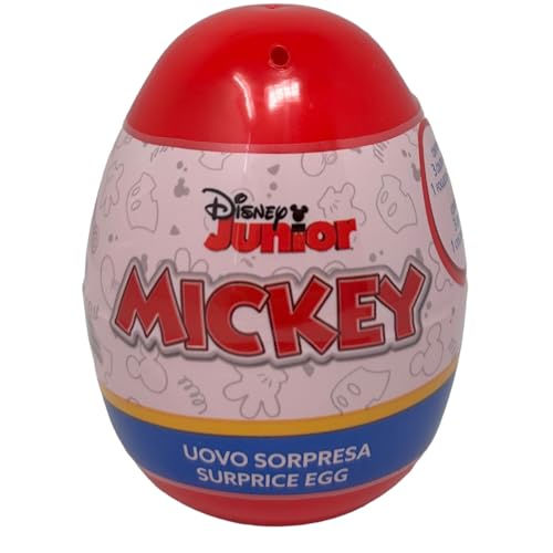 CARTOON Mini Überraschungsei 5 Stück Ei mit Zubehör Schreibwaren Farben und Designs für Kinder, Mickey Maus, 7 x 7 x 10 cm, Freizeit CARTOON Mini Überraschungsei 5 Stück Ei mit Zubehör Schreibwaren Farben und Designs für Kinder, Mickey Maus, 7 x 7 x 10 cm, Freizeit von CARTOON