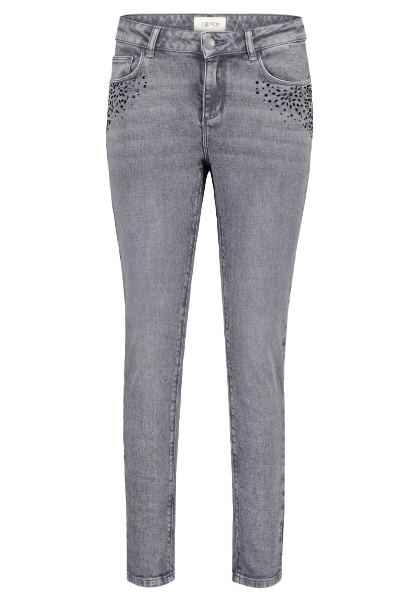 CARTOON - Modern fit jeans grau - Gr. - 44 von CARTOON