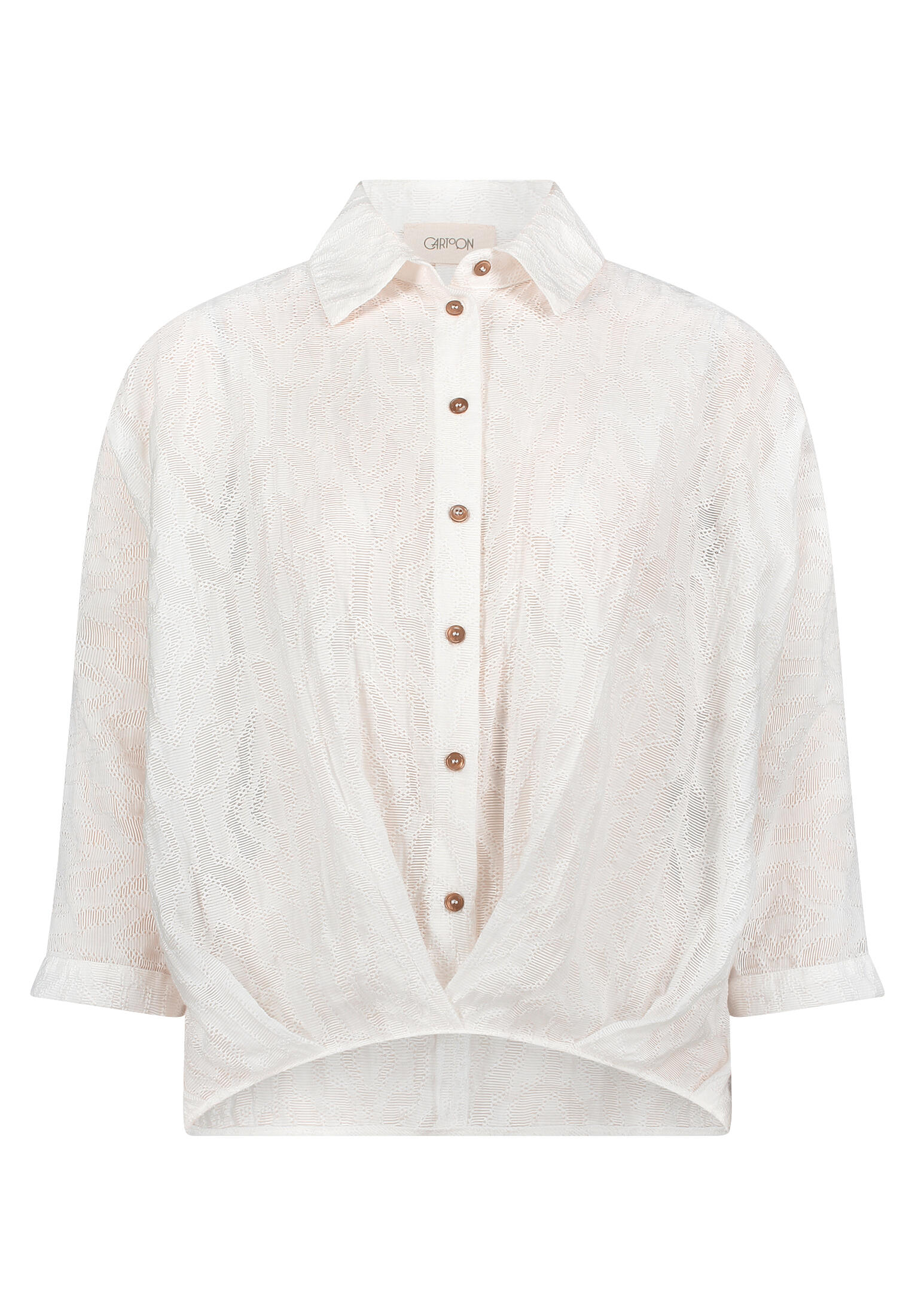 CARTOON - Oversize-Bluse Rohweiß - Gr. - 38 von CARTOON