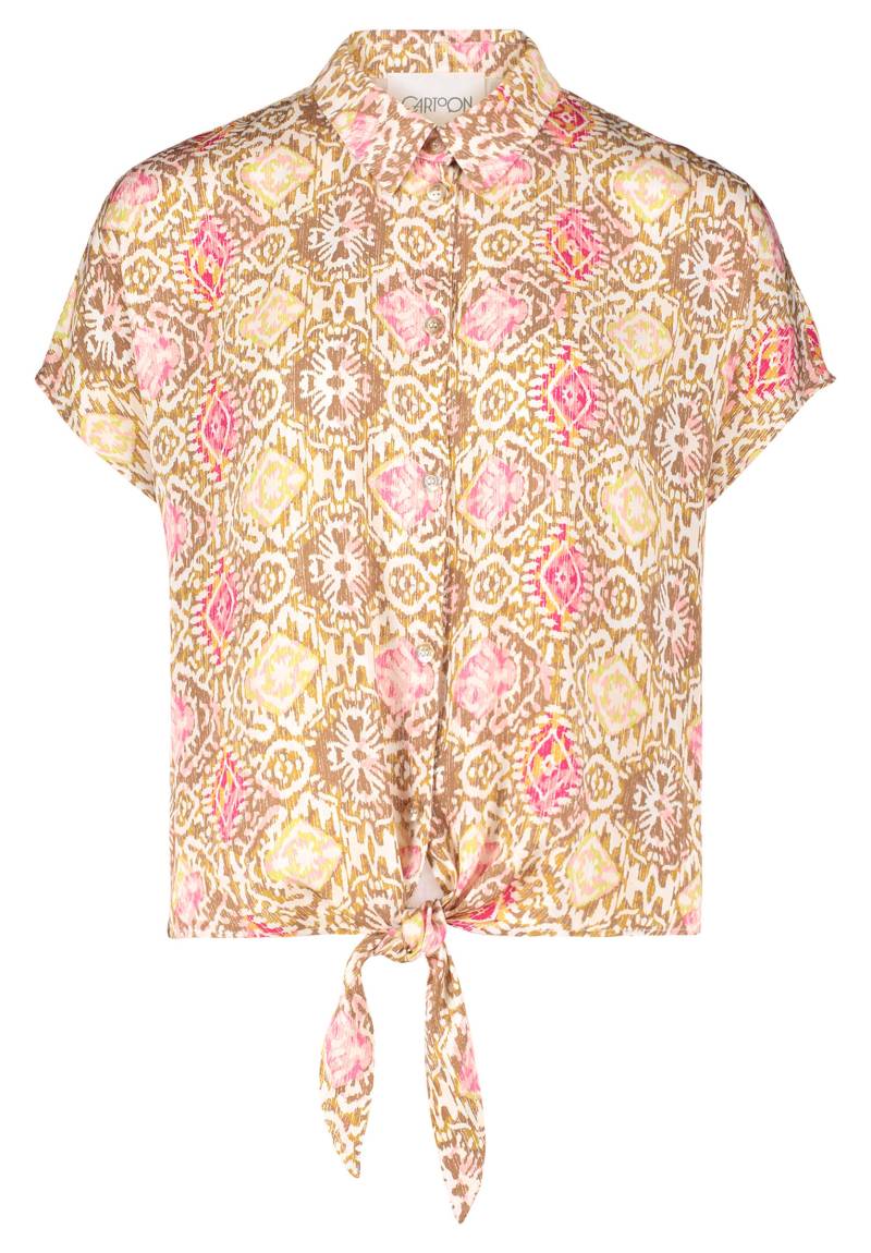 CARTOON - Oversize-Bluse yellow/pink - Gr. - 36 von CARTOON