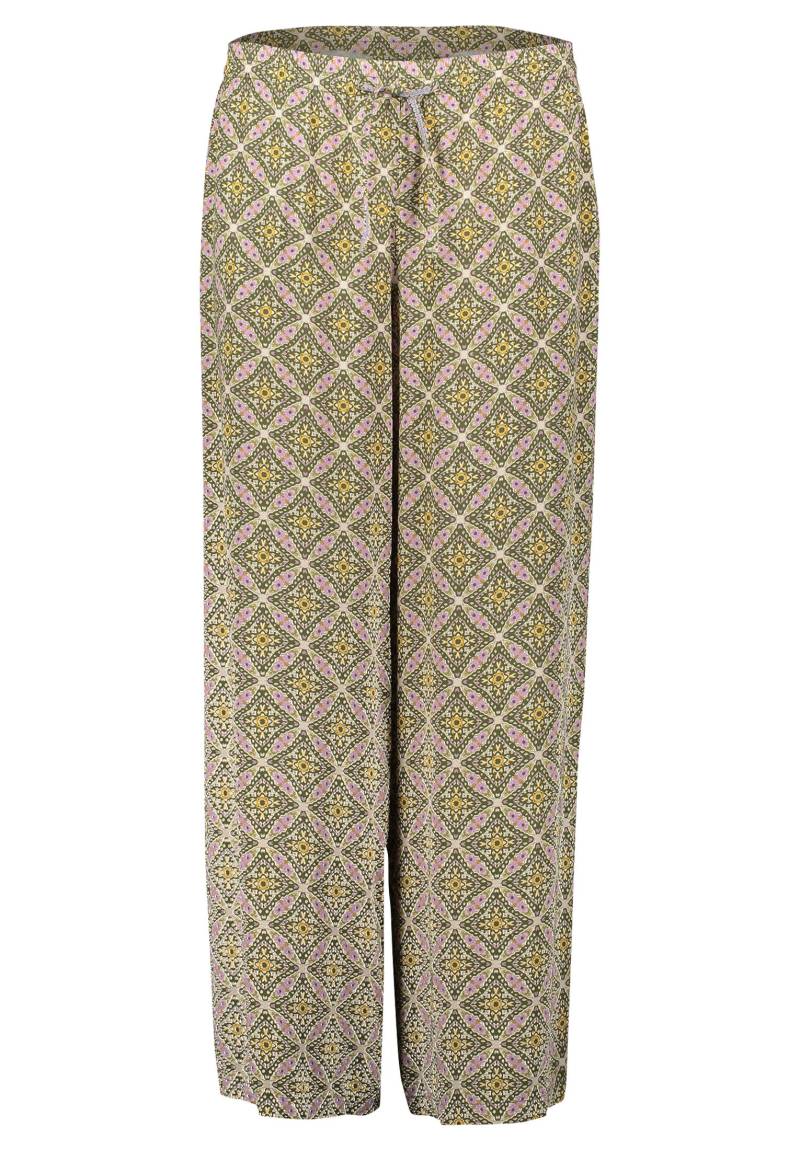 CARTOON - Palazzo-Hose grün/violett - Gr. - 42 von CARTOON