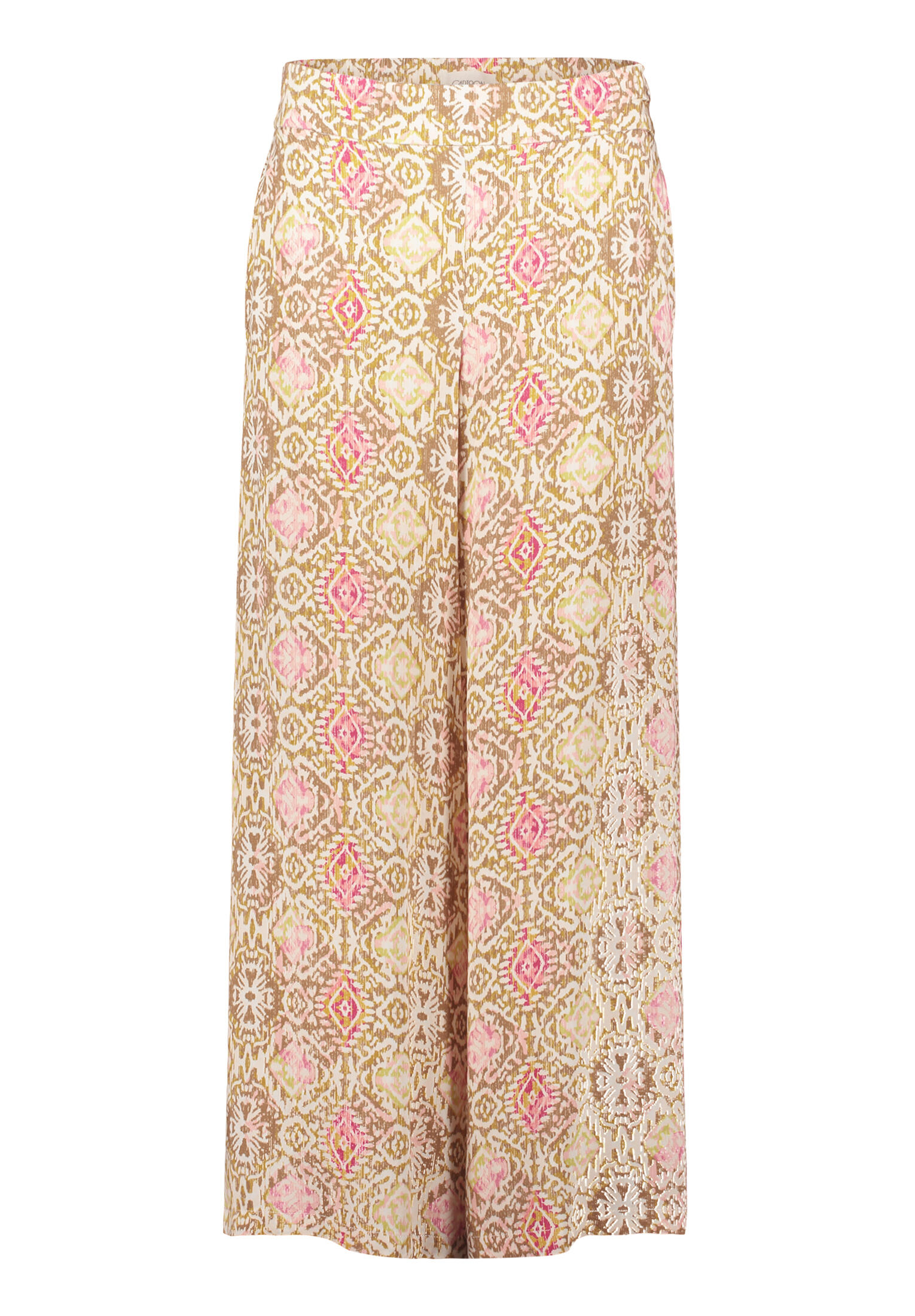 CARTOON - Palazzo-Hose yellow/pink - Gr. - 40 von CARTOON