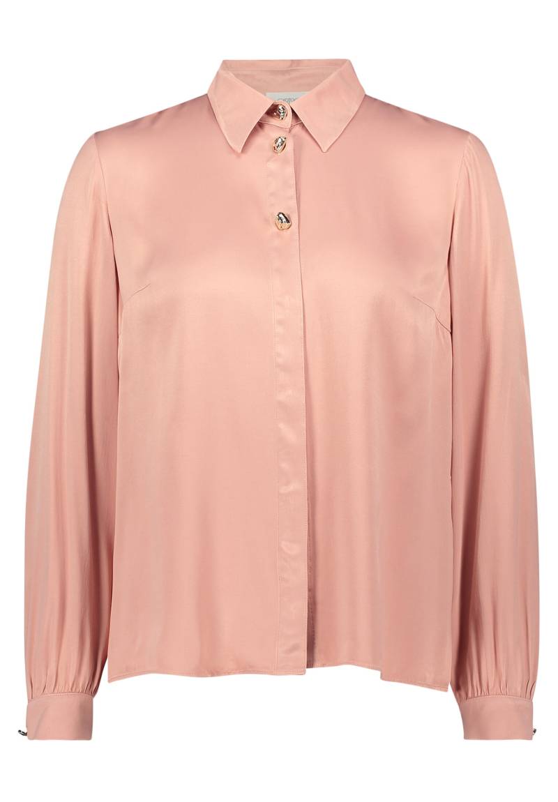 CARTOON - Satin-Bluse peach beige - Gr. - 42 von CARTOON
