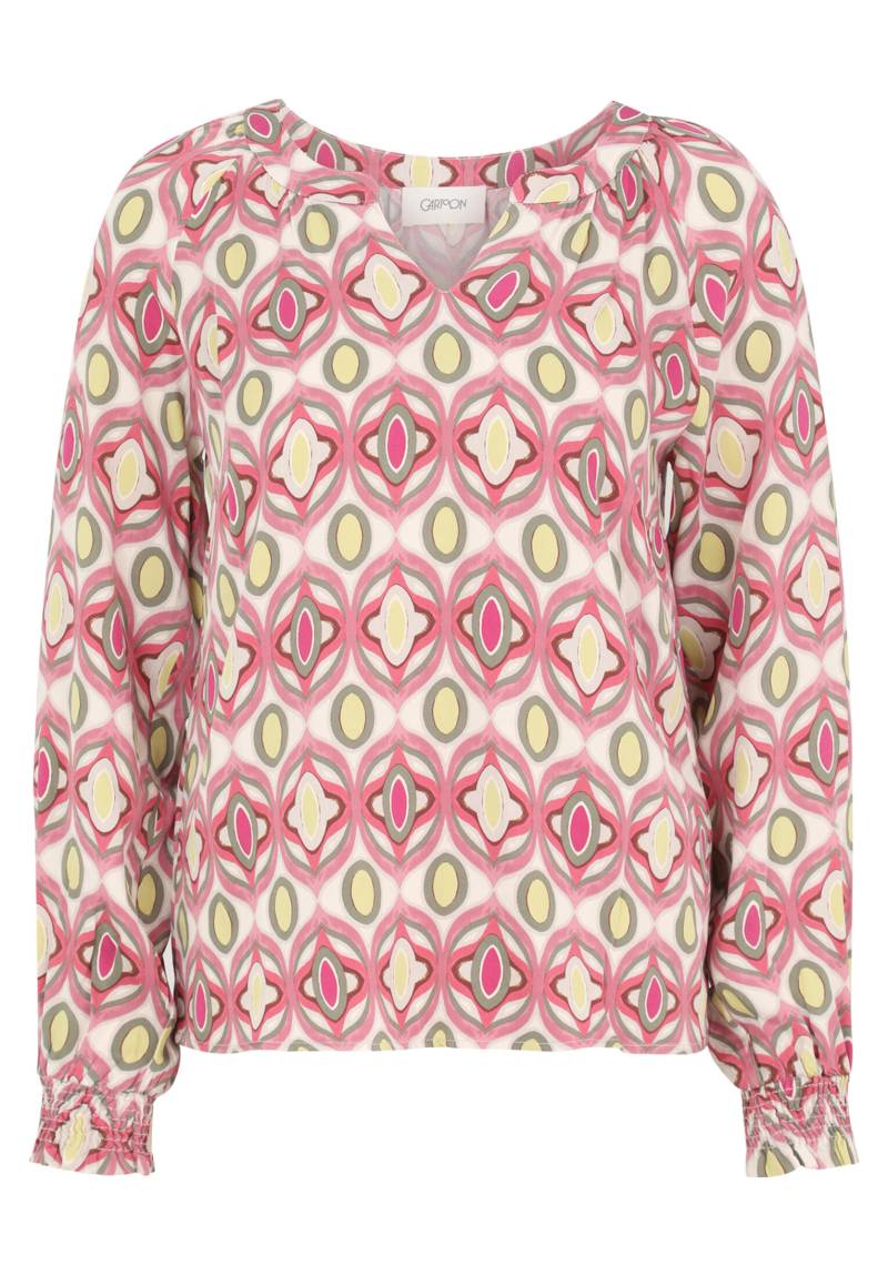 CARTOON - Schlupfbluse yellow/rosé - Gr. - 42 von CARTOON