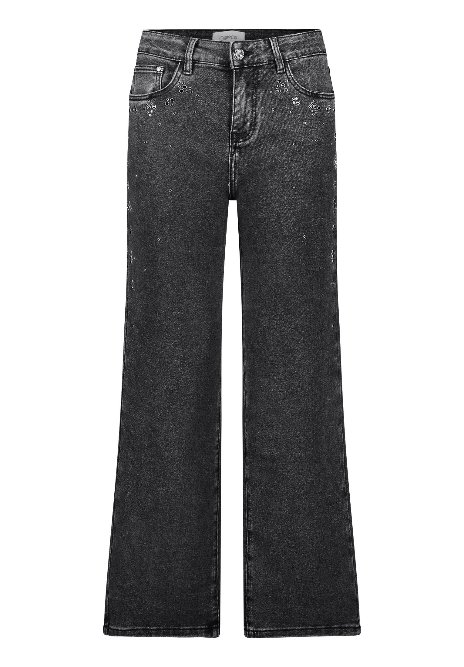 CARTOON - Stretch-Jeans dark grey denim - Gr. - 36 von CARTOON