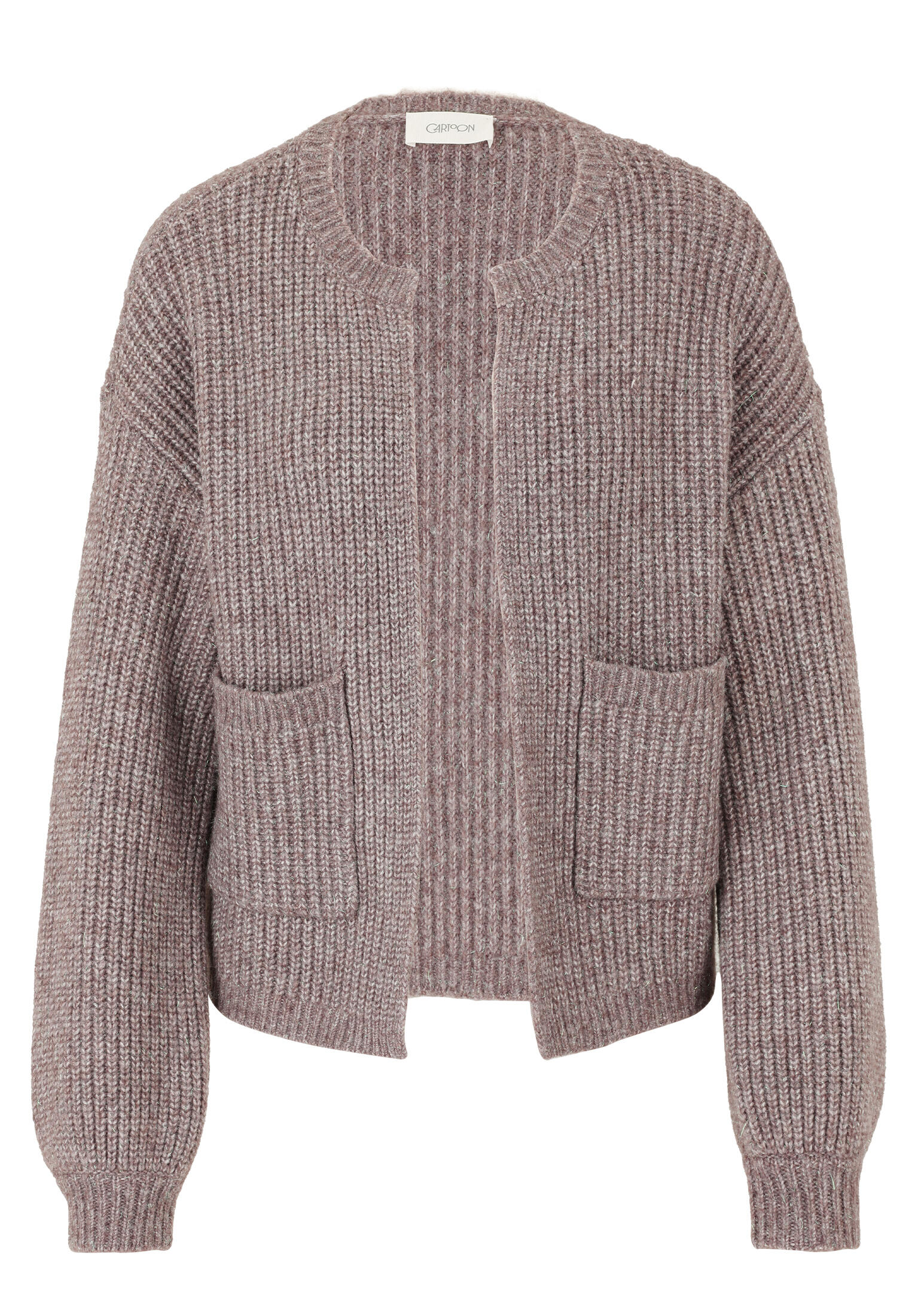 CARTOON - Strick-Cardigan dark aubergine - Gr. - 36 von CARTOON