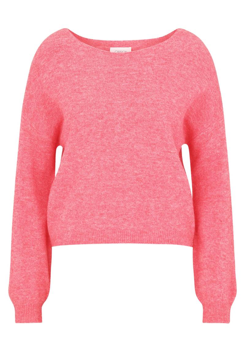 CARTOON - Strickpullover bright red melange - Gr. - 42 von CARTOON