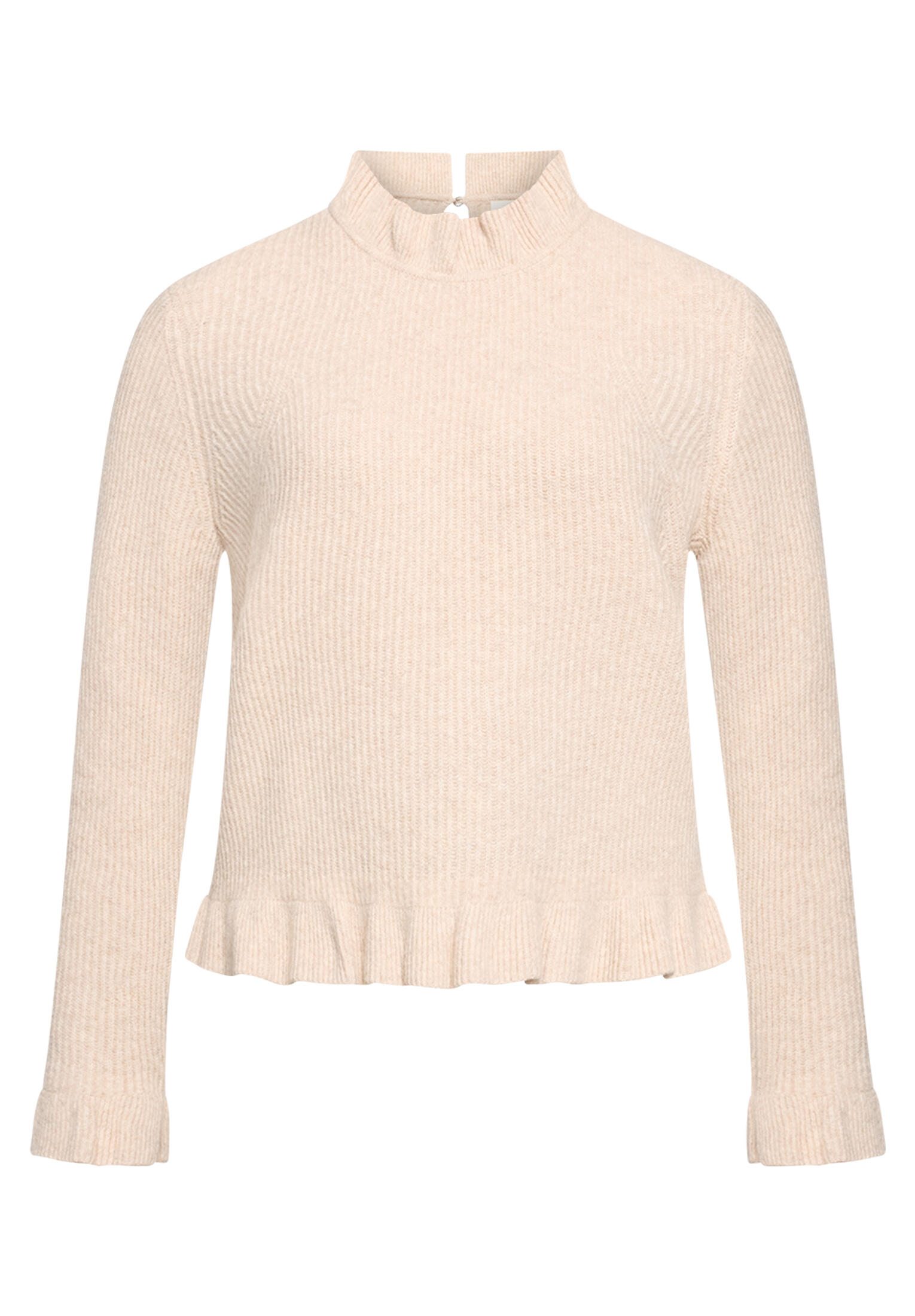 CARTOON - Strickpullover light beige melange - Gr. - 36 von CARTOON
