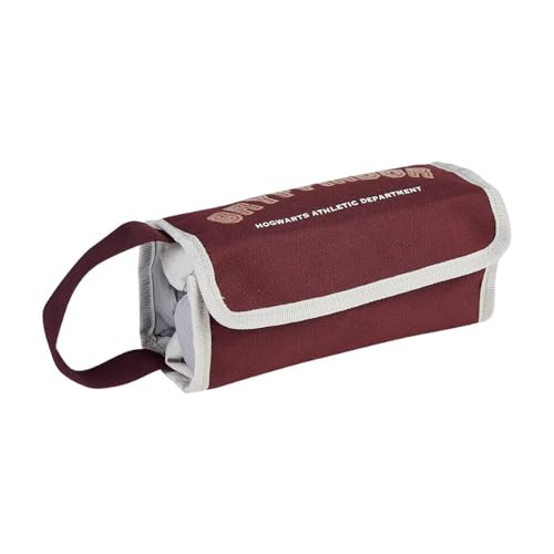 CARTOON Tombolino Rolle Harry Potter Gryffindor Federmäppchen mit Fächern für Schreibwaren Schulzubehör, bordeaux, schule set von CARTOON