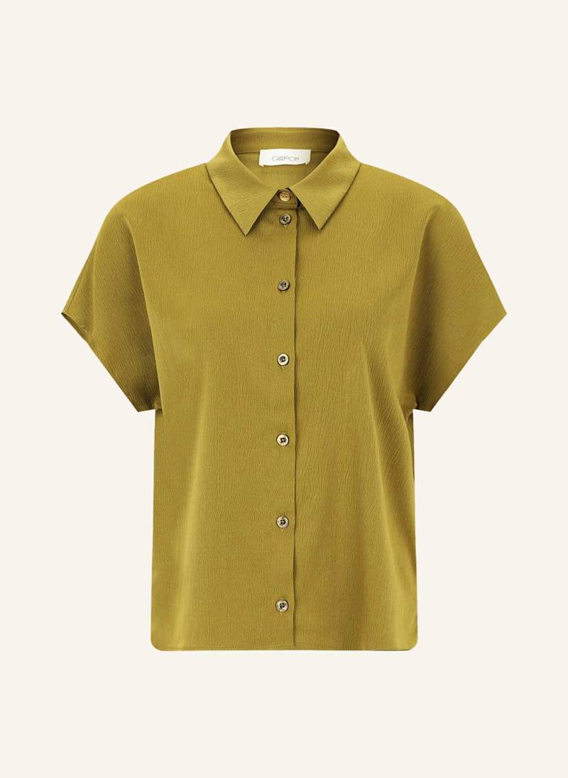 Cartoon Hemdbluse Aus Satin gruen von CARTOON