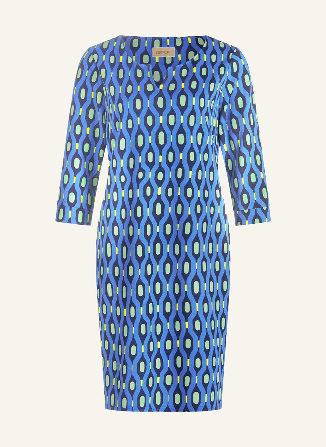 Cartoon Kleid Mit 3/4-Arm blau von CARTOON