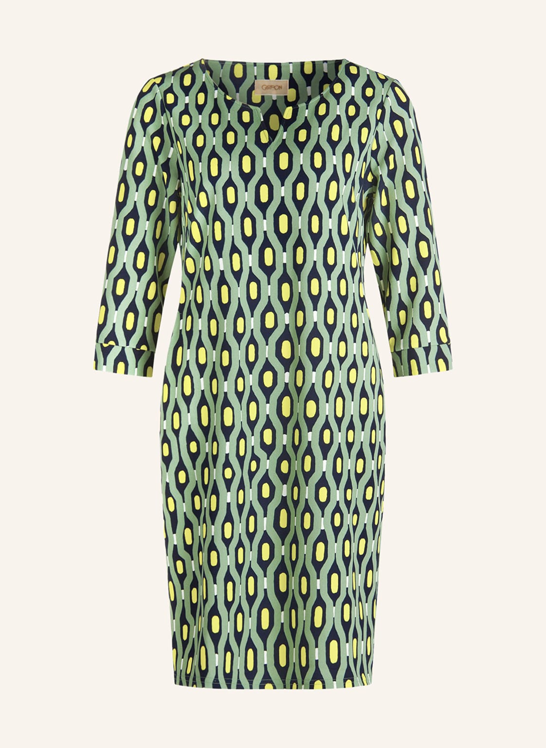 Cartoon Kleid Mit 3/4-Arm gruen von CARTOON