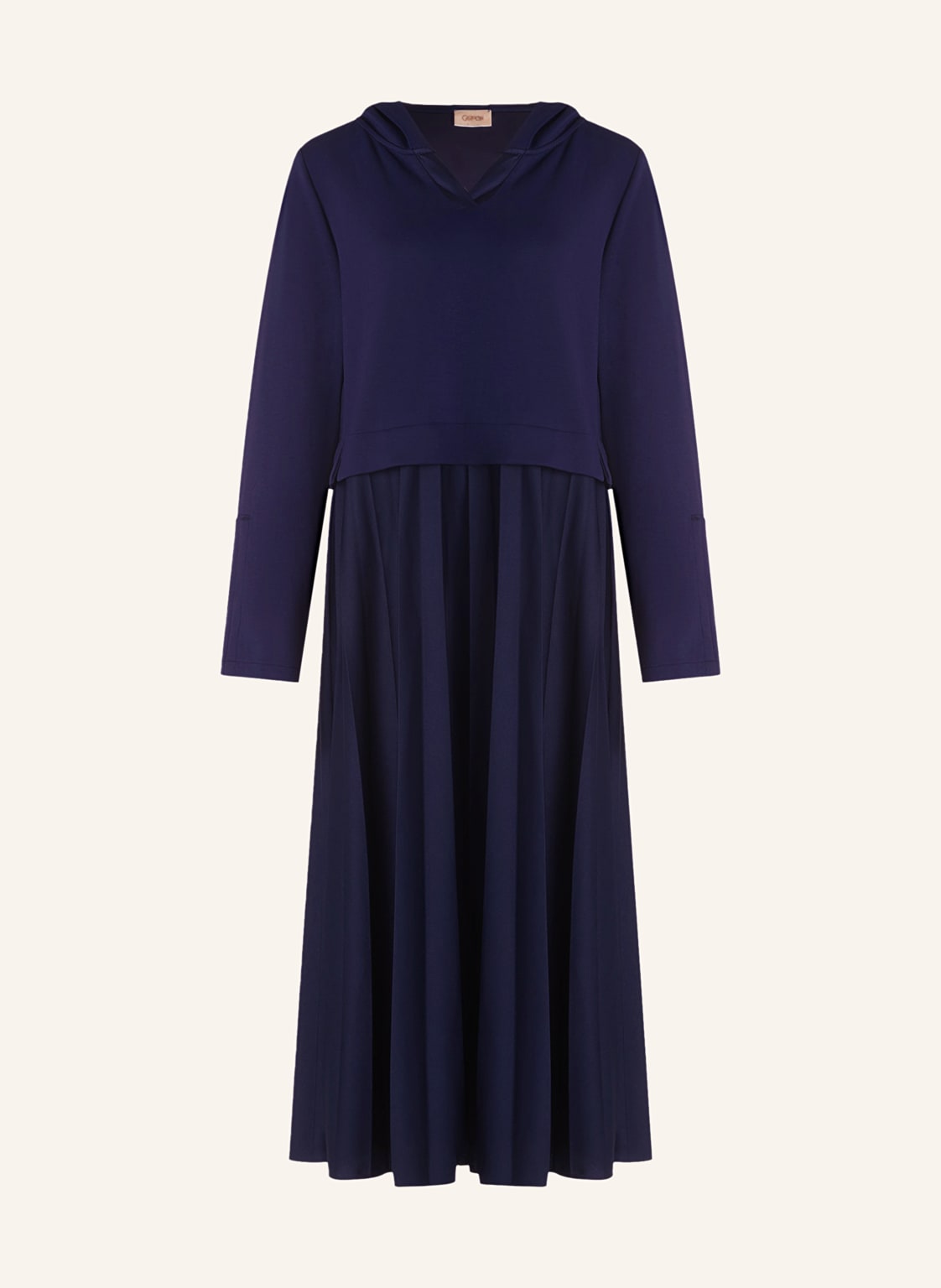 Cartoon Kleid Mit Plissees blau von CARTOON