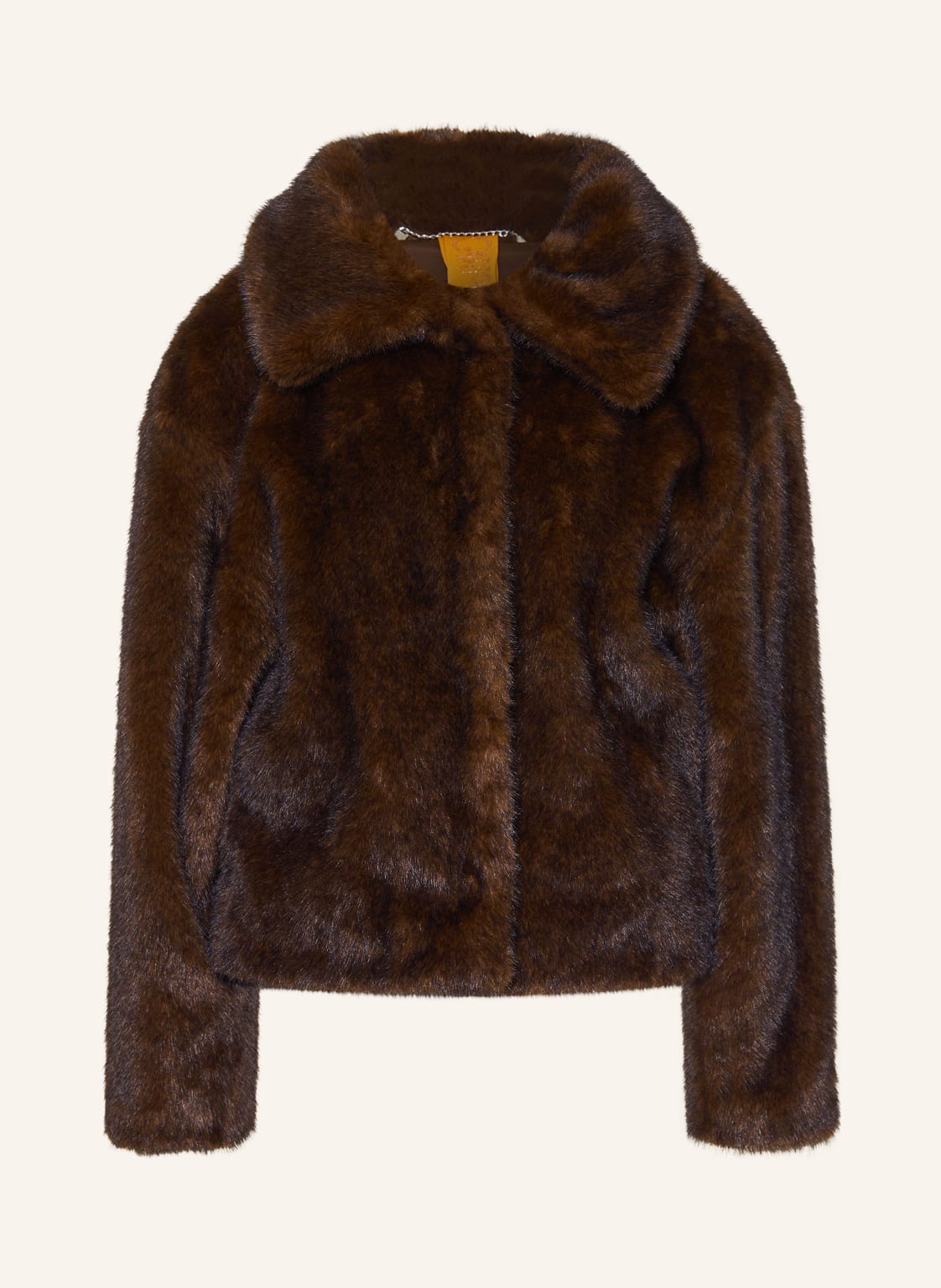 Cartoon Kunstfell-Jacke braun von CARTOON